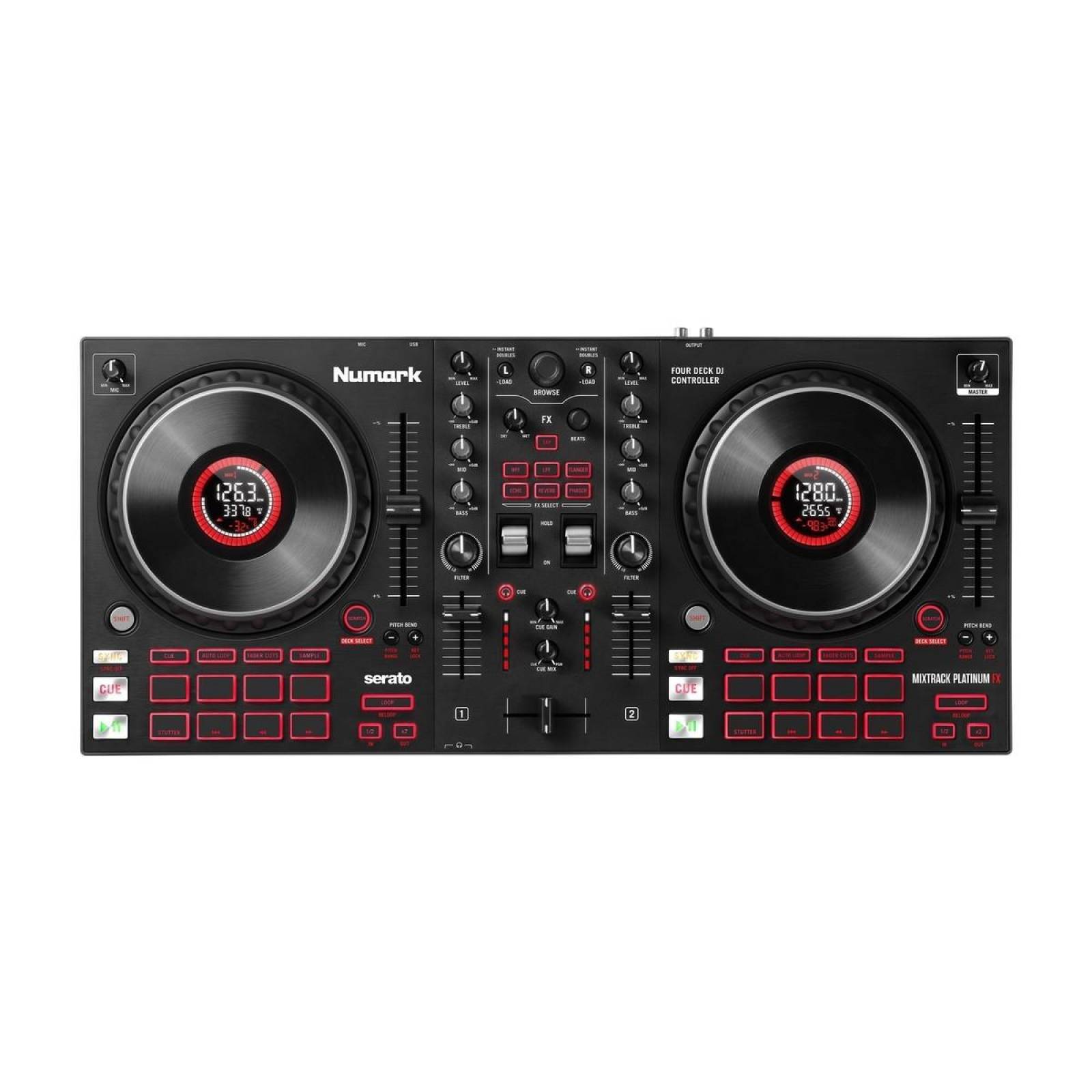 CONTROLADOR DJ NUMARK MIXTRACK PLATINUM FX
