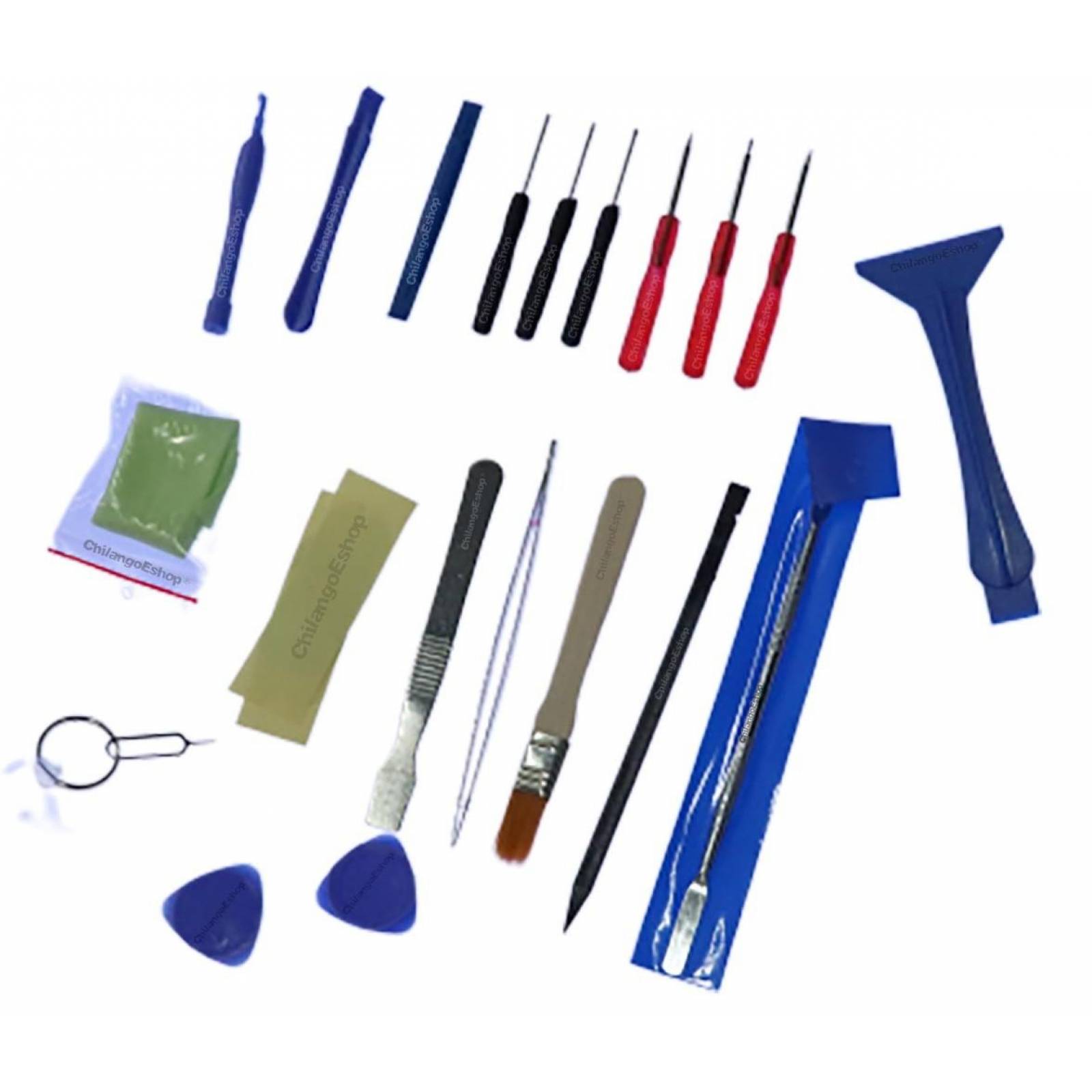 JUEGO DE 20 HERRAMIENTAS PARA TELEFONOS MOVILES 