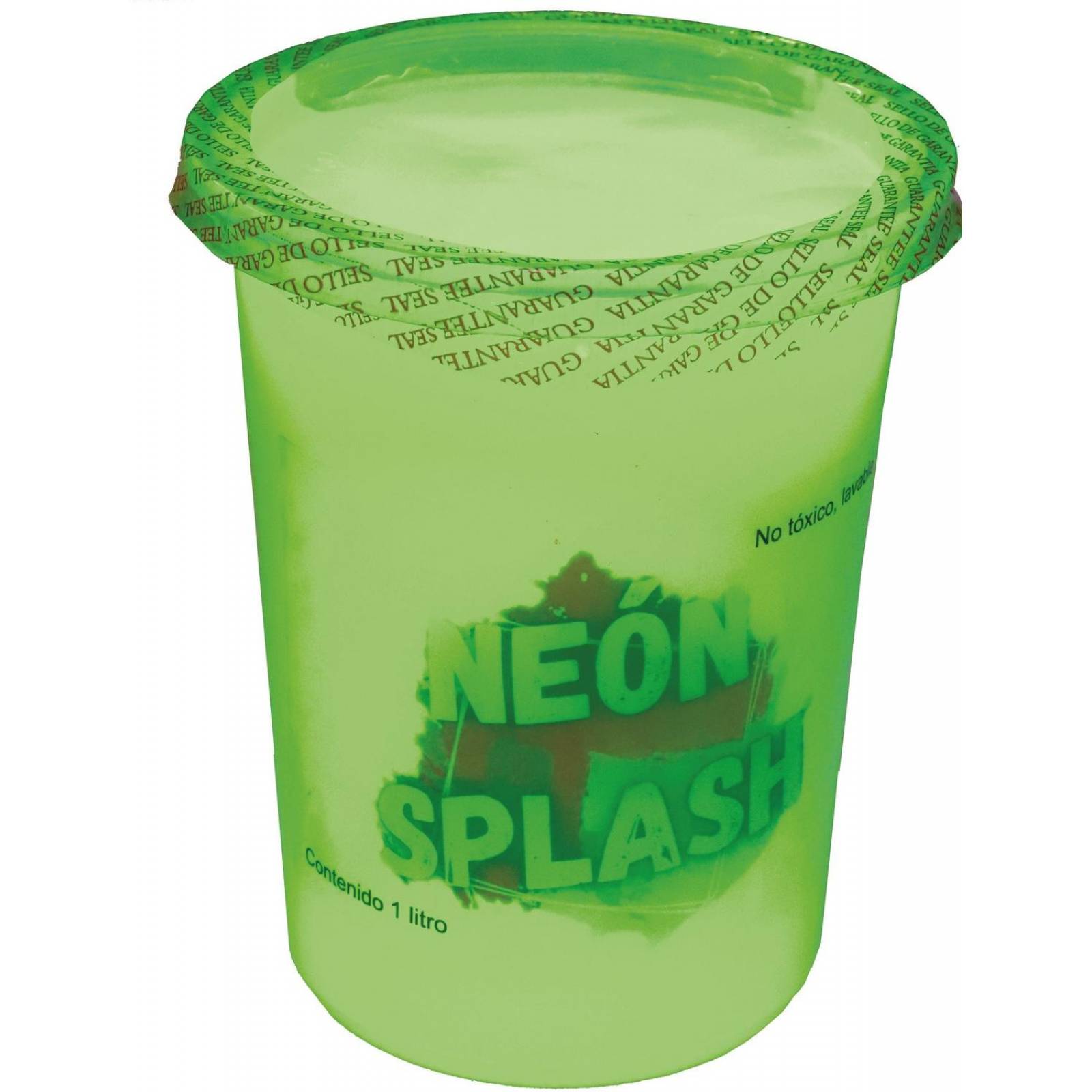 Pintura Neon Splash Fluorescente Verde Tipo Holi
