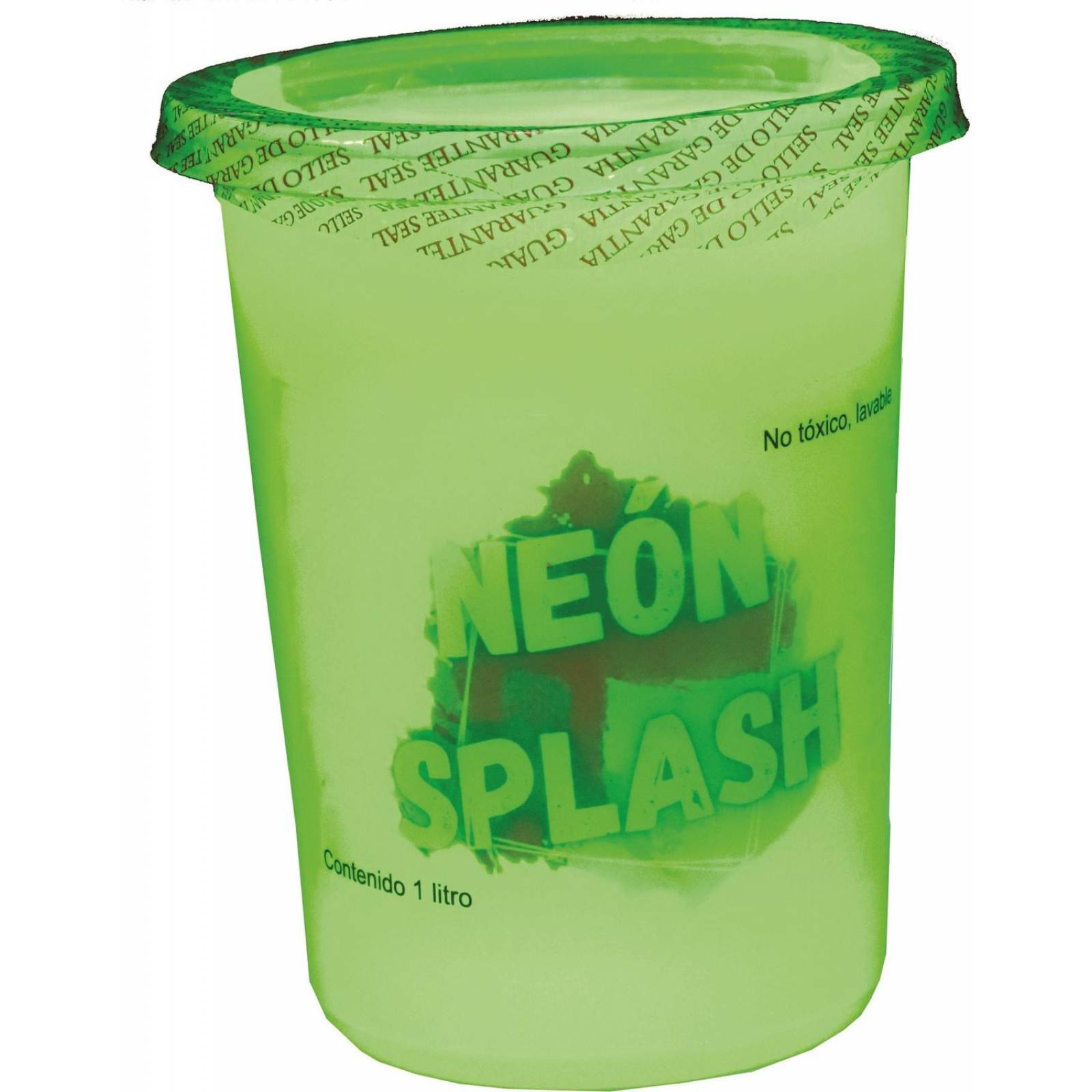 Pintura Neon Splash Fluorescente Verde Tipo Holi