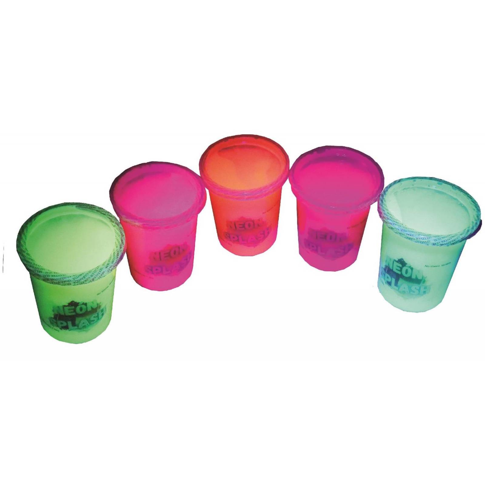 Pintura Neon Splash Fluorescente Verde Tipo Holi