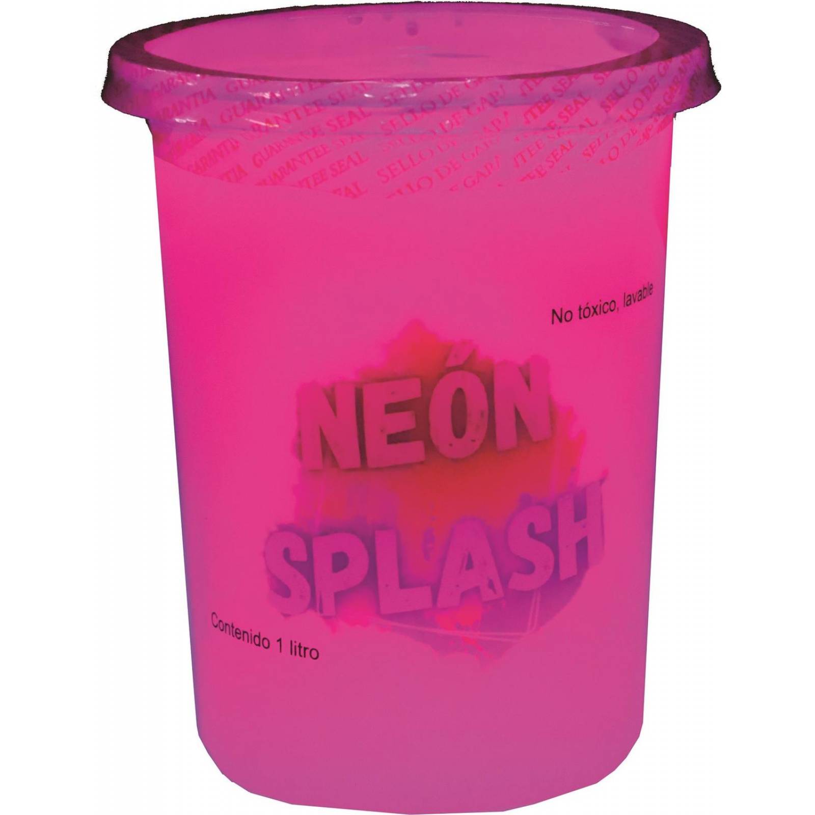 Pintura Neon Splash Fluorescente Rosa Tipo Holi 
