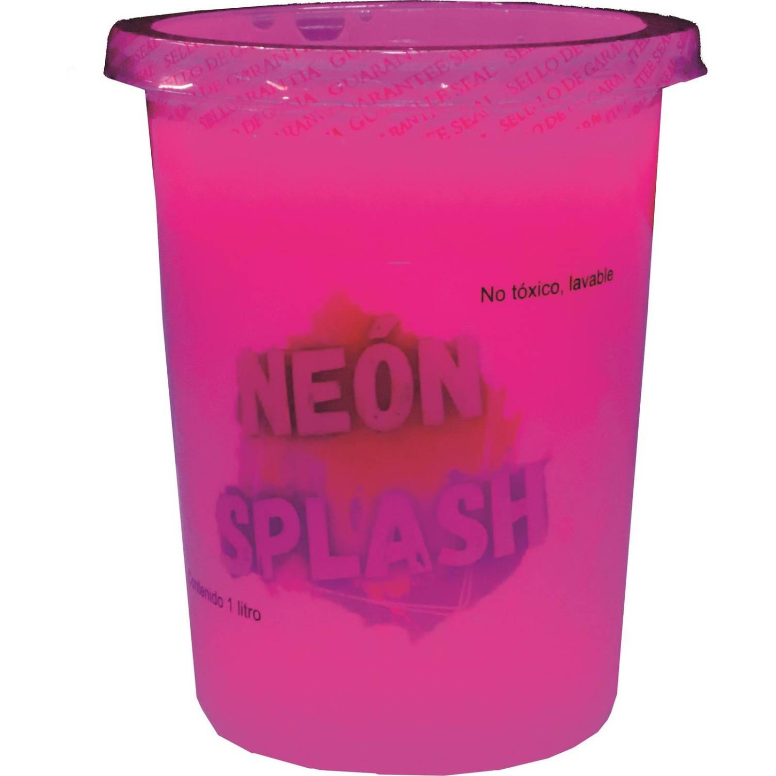 Pintura Neon Splash Fluorescente Rosa Tipo Holi 