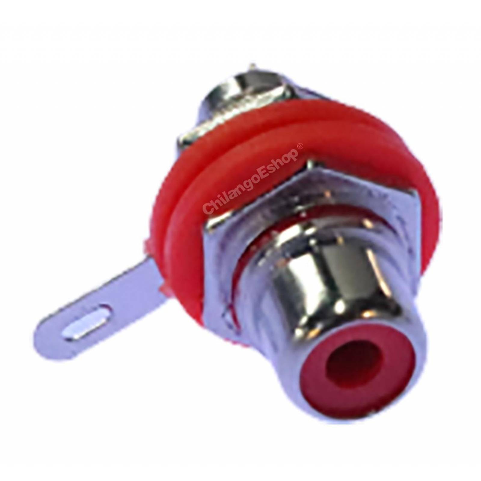 CONECTOR JACK RCA ROJO 