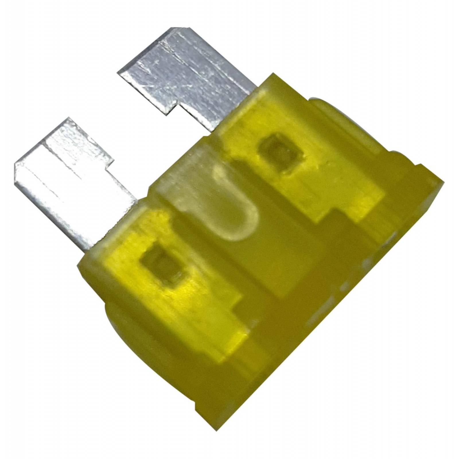 FUSIBLE AUTOMOTRIZ DE CLAVIJA AMARILLO 20A 