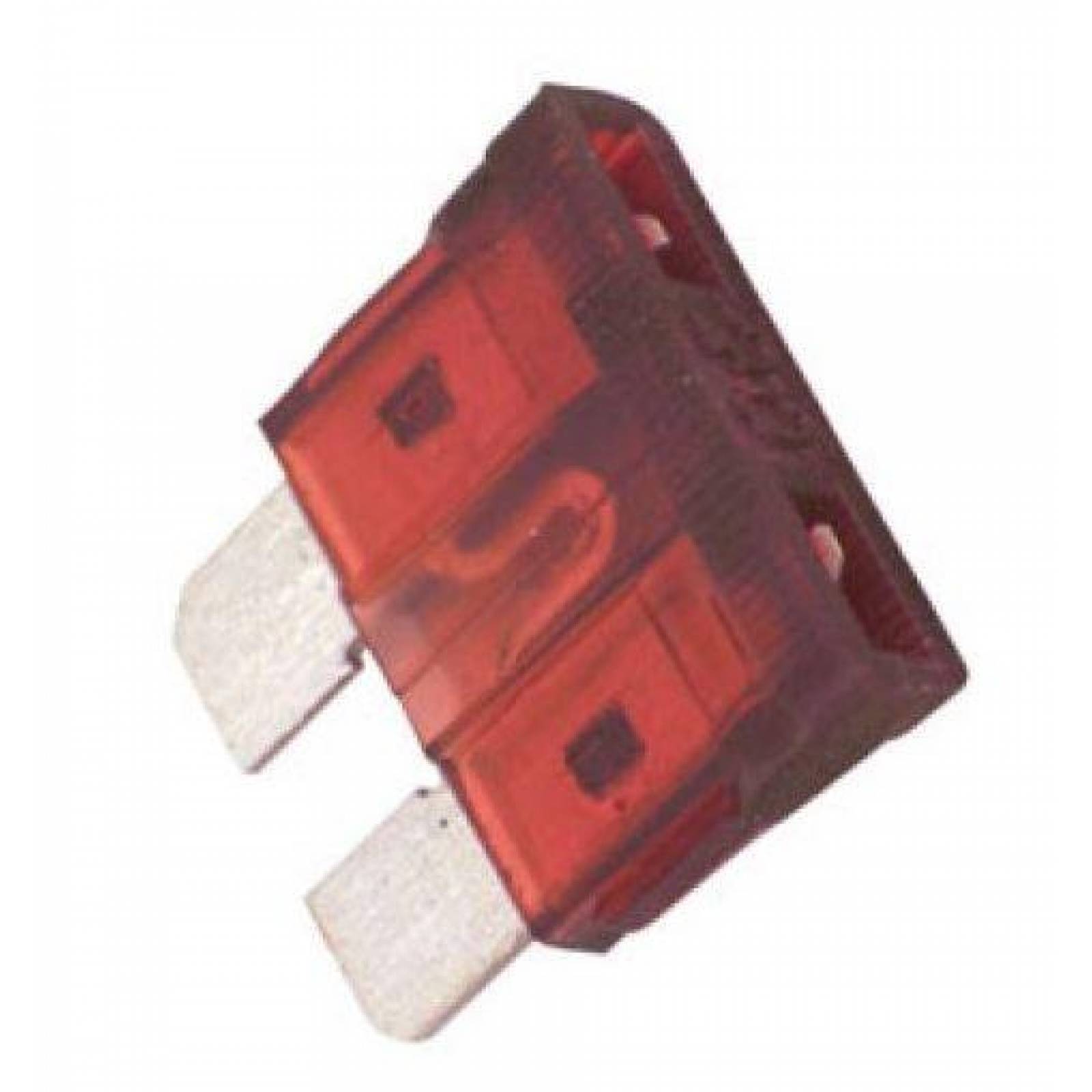 FUSIBLE AUTOMOTRIZ DE CLAVIJA ROJO 10A 