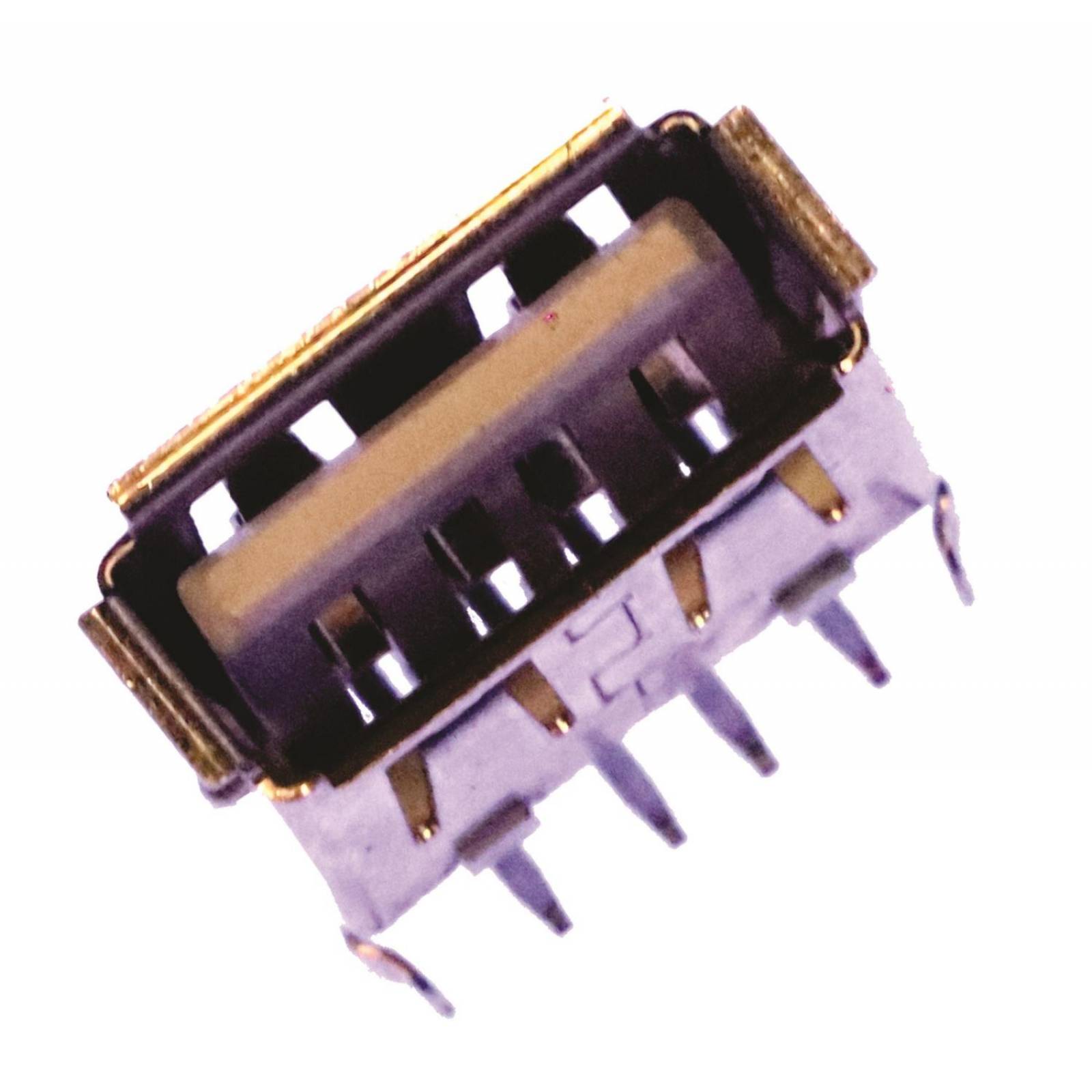 CONECTOR JACK USB PARA SOLDAR 4 HILOS 