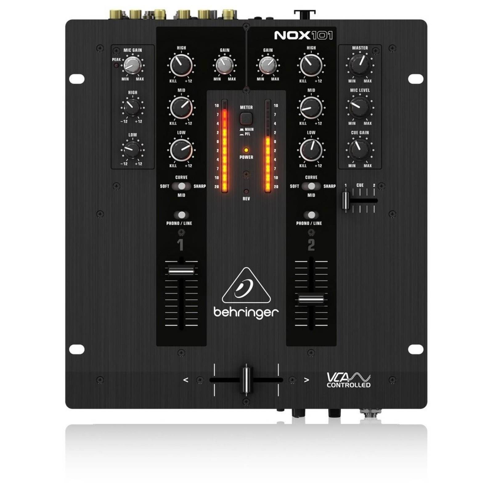 Mezcladora Profesional Para Dj Behringer Nox101