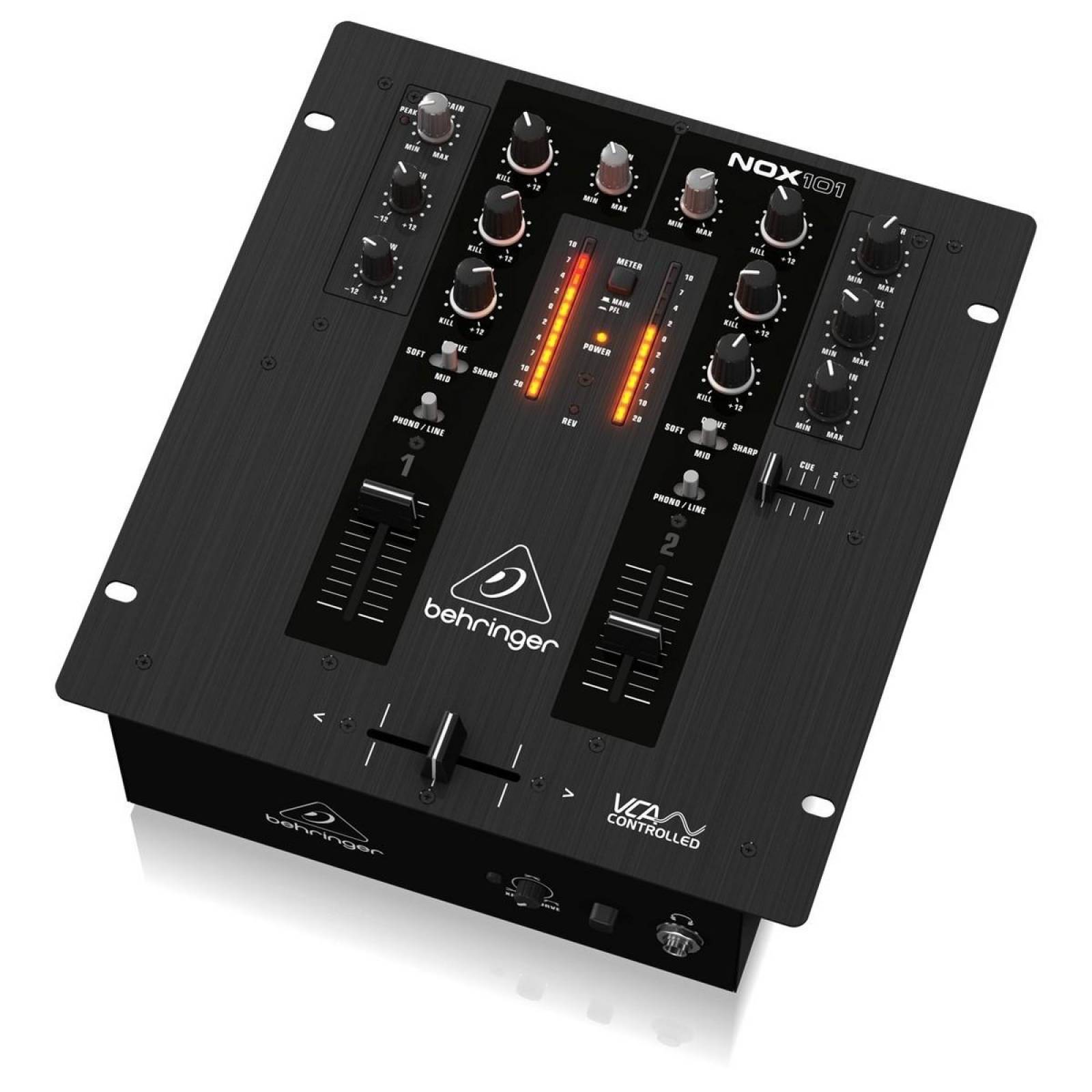 Mezcladora Profesional Para Dj Behringer Nox101