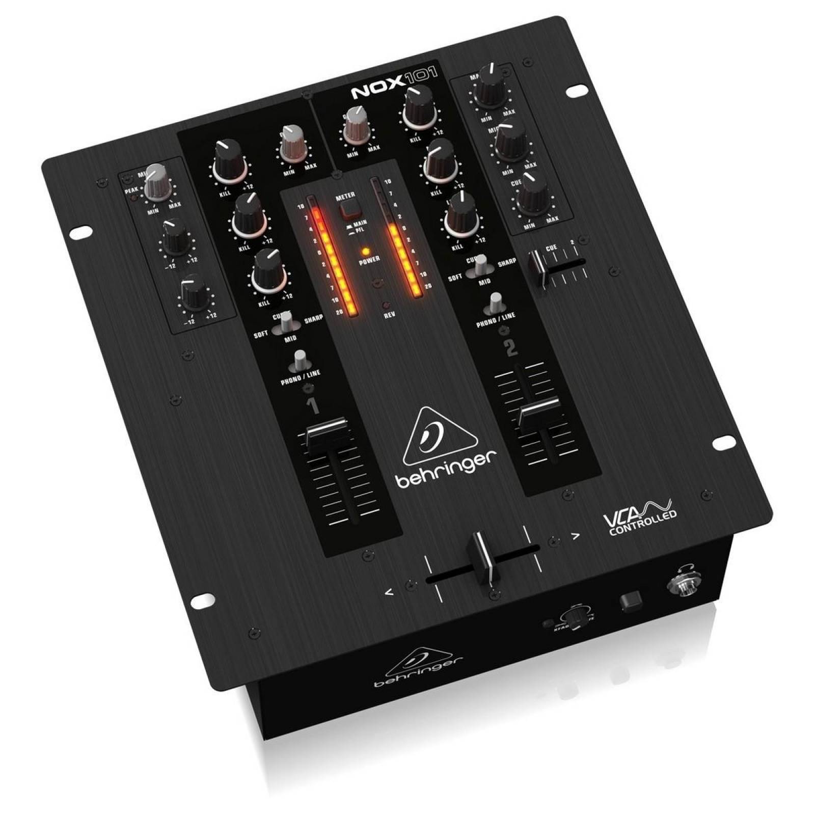 Mezcladora Profesional Para Dj Behringer Nox101