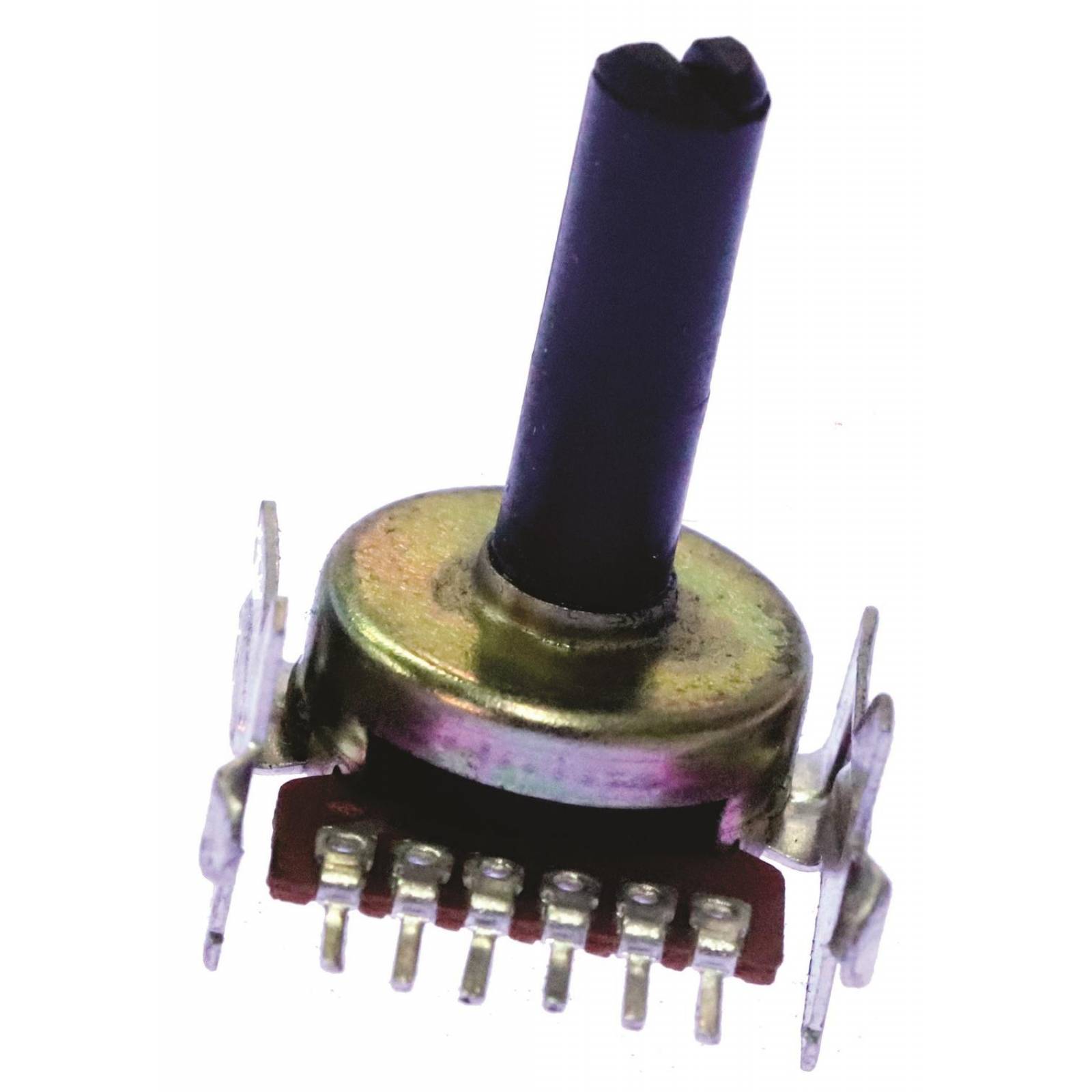 POTENCIOMETRO CONTROL 6 PATAS MEDIA CAÑA LARGA 20K 