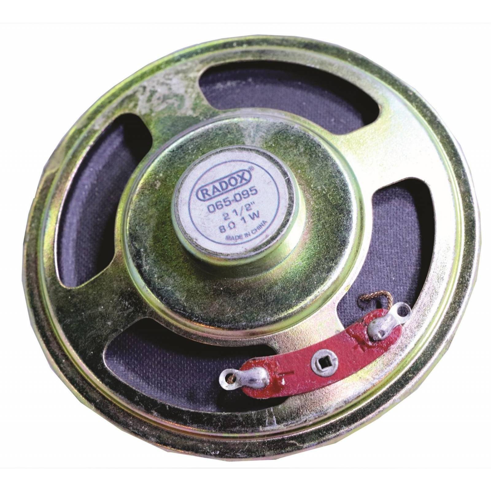BOCINA REDONDA IMAN ALNICO 2,5 PULGADAS 8 OHMS 