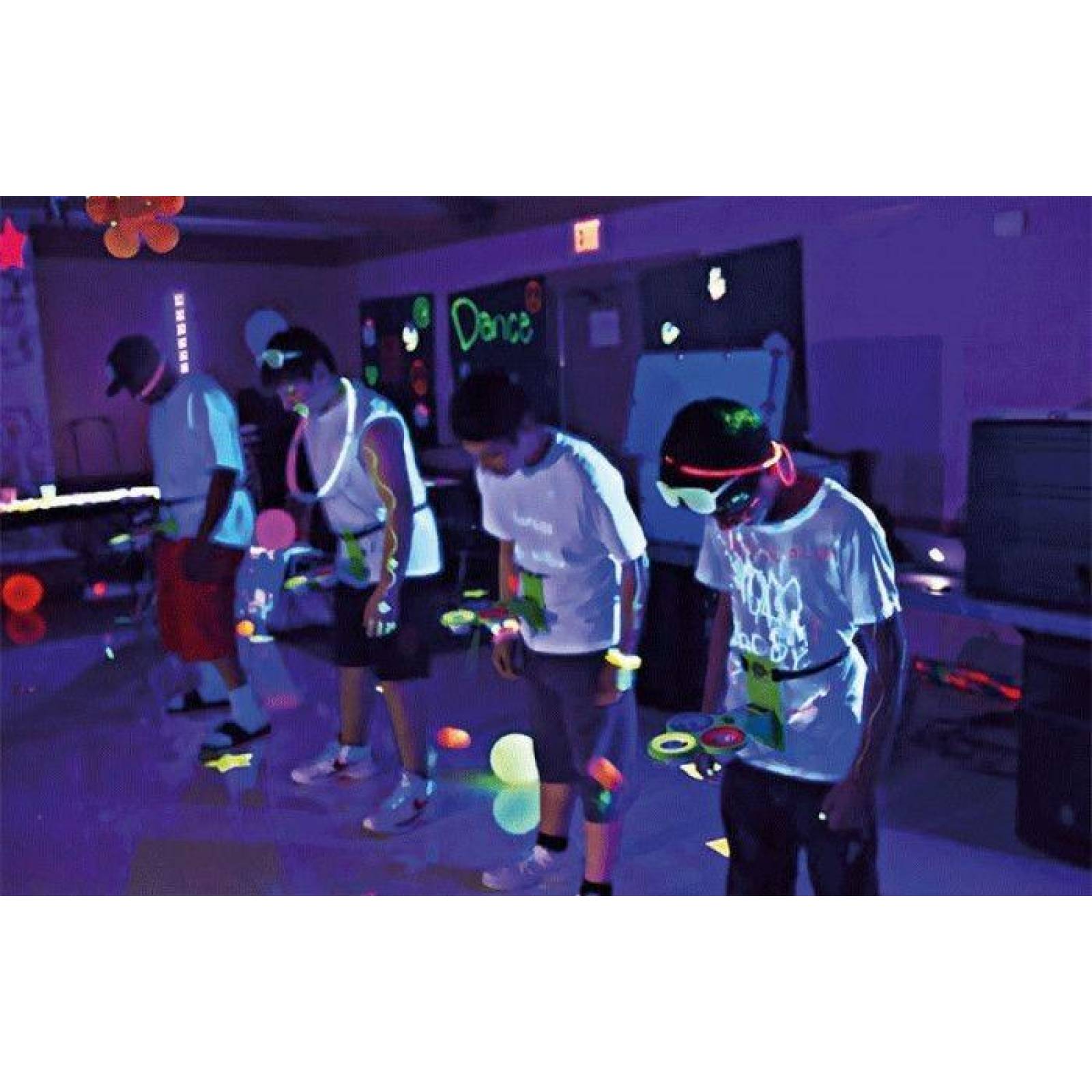 CAÑON 36x3 LED UV LUZ NEGRA NEONMANIA GLOW 