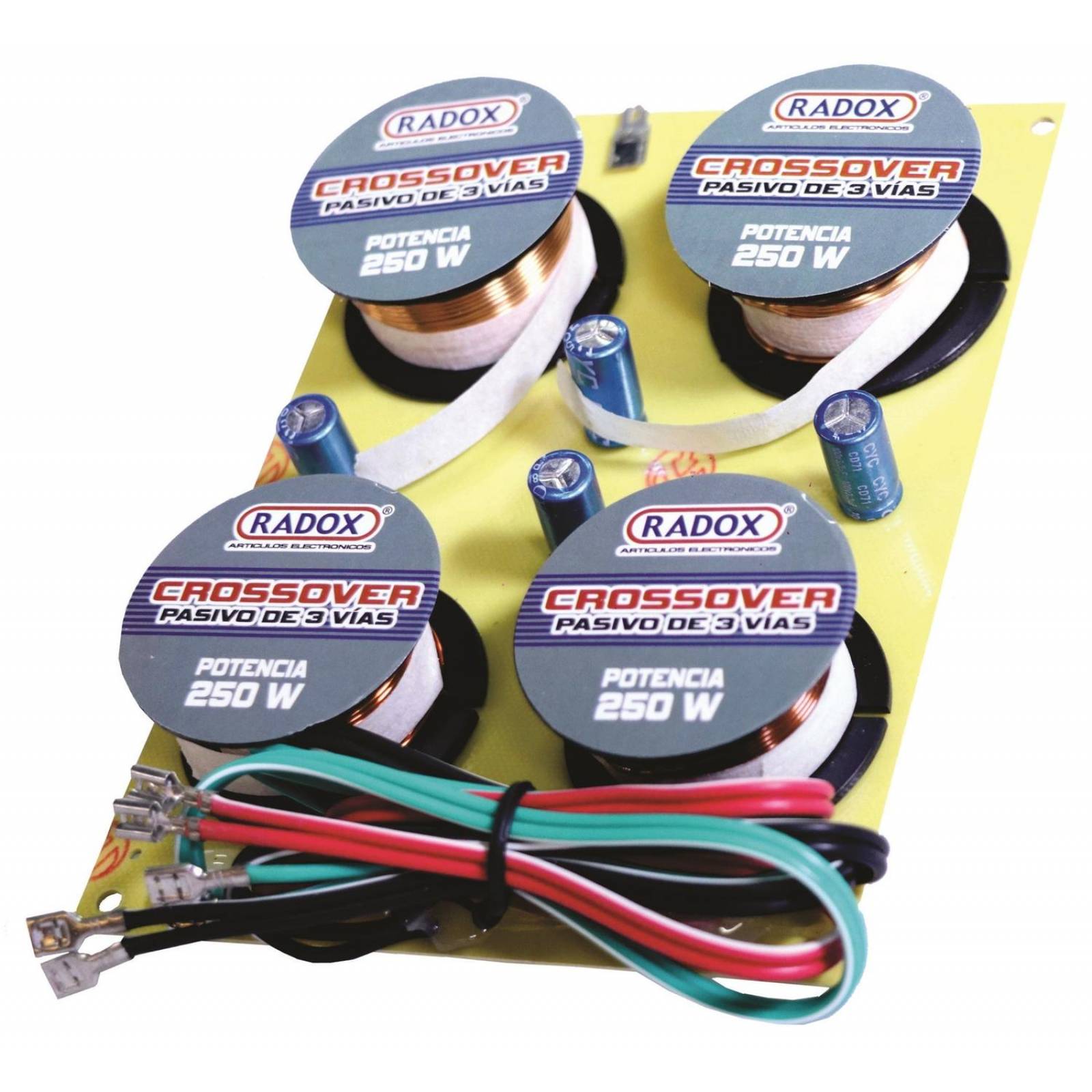 Crossover pasivo profesional 3 vias 250w 