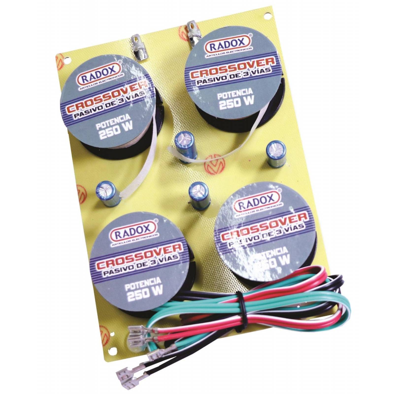 Crossover pasivo profesional 3 vias 250w 