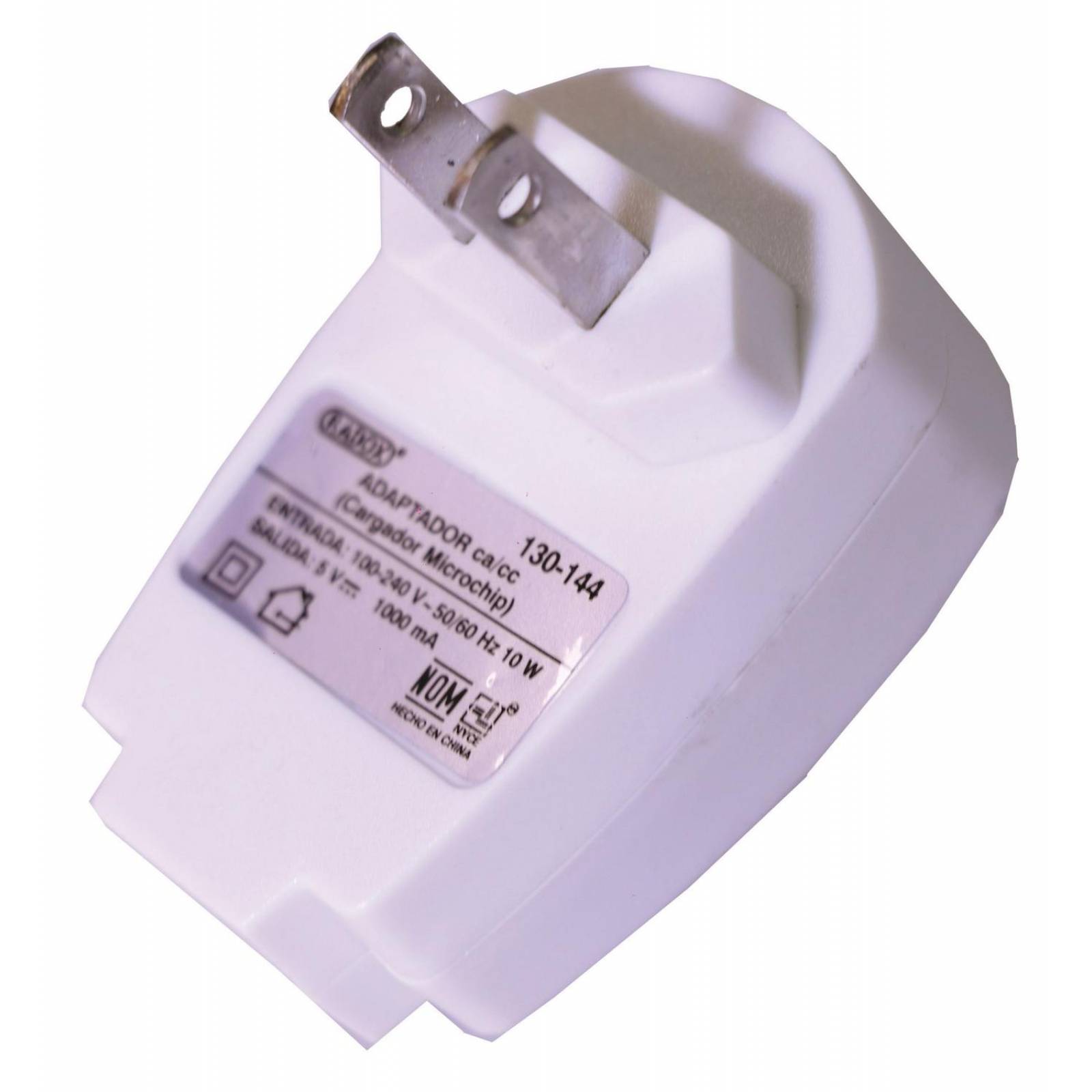ADAPTADOR DE ALIMENTACION CA / CC CARGADOR CON MICROCHIP 