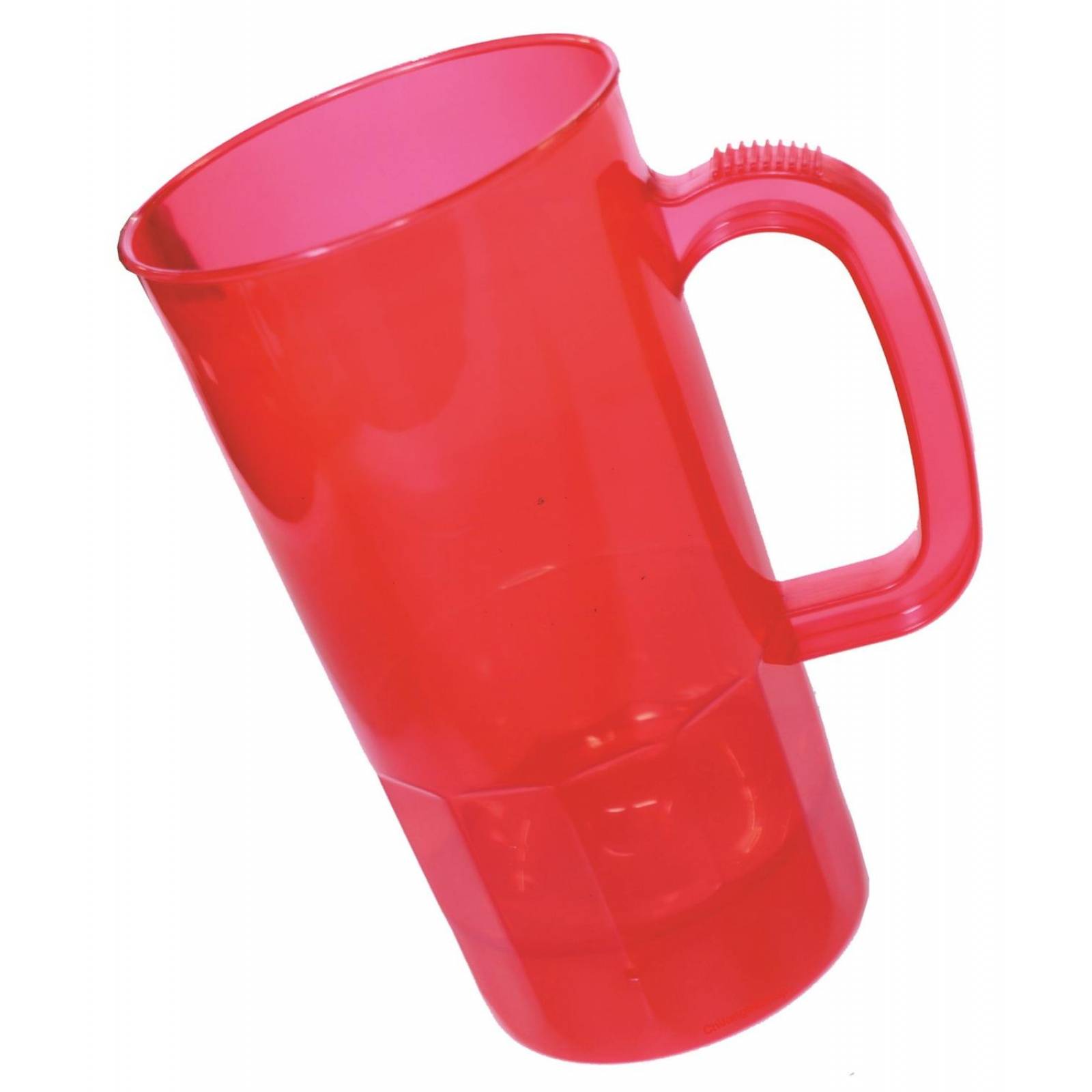 TARRO CERVECERO PLASTICO ROJO 