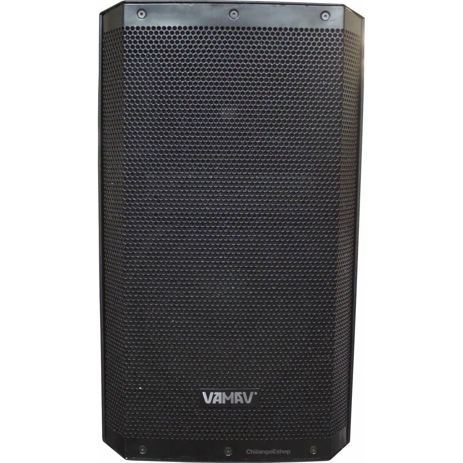 Bafle Amplificado Vamav 15 Pulg Bluetooth Usb Sd Mp3 