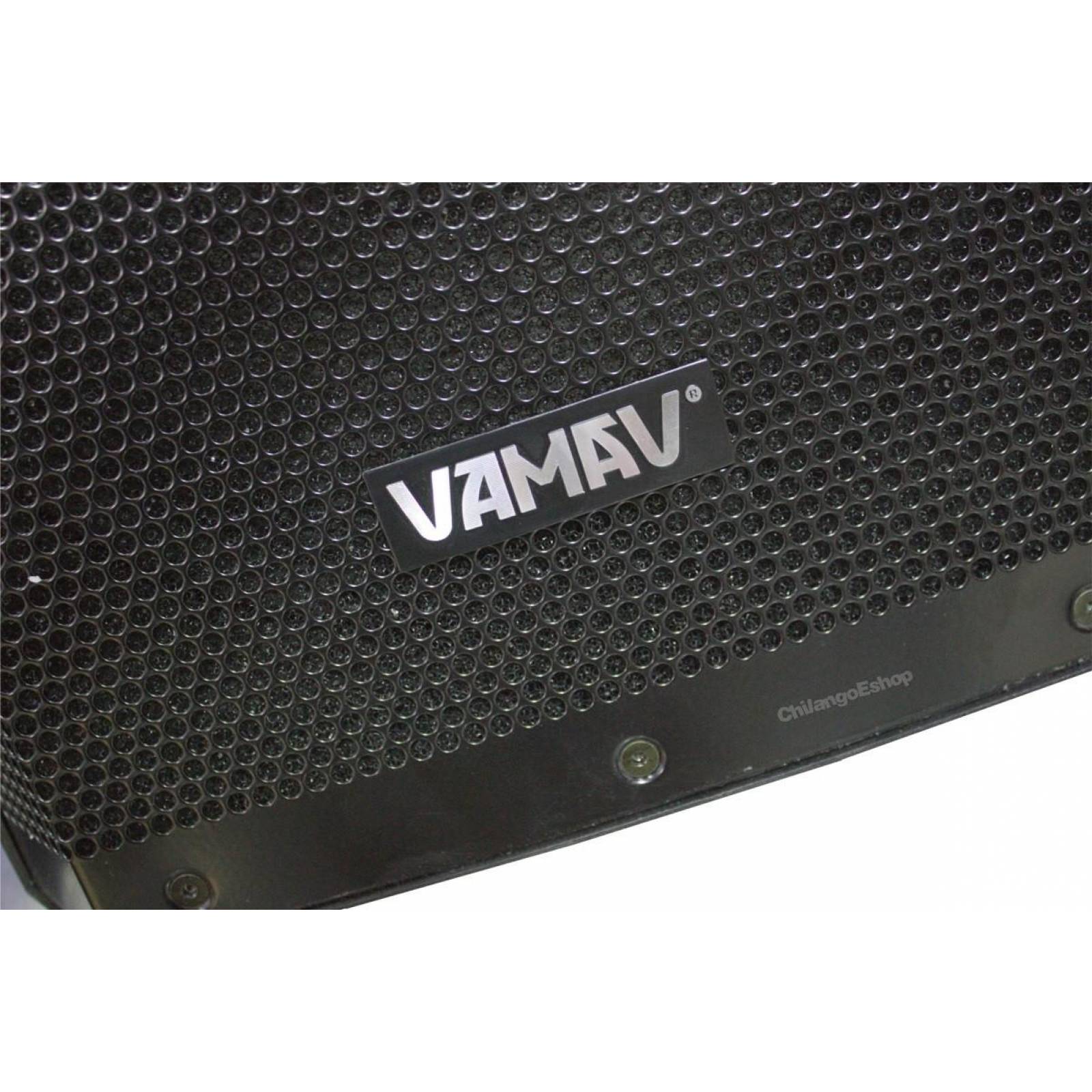 Bafle Amplificado Vamav 15 Pulg Bluetooth Usb Sd Mp3 