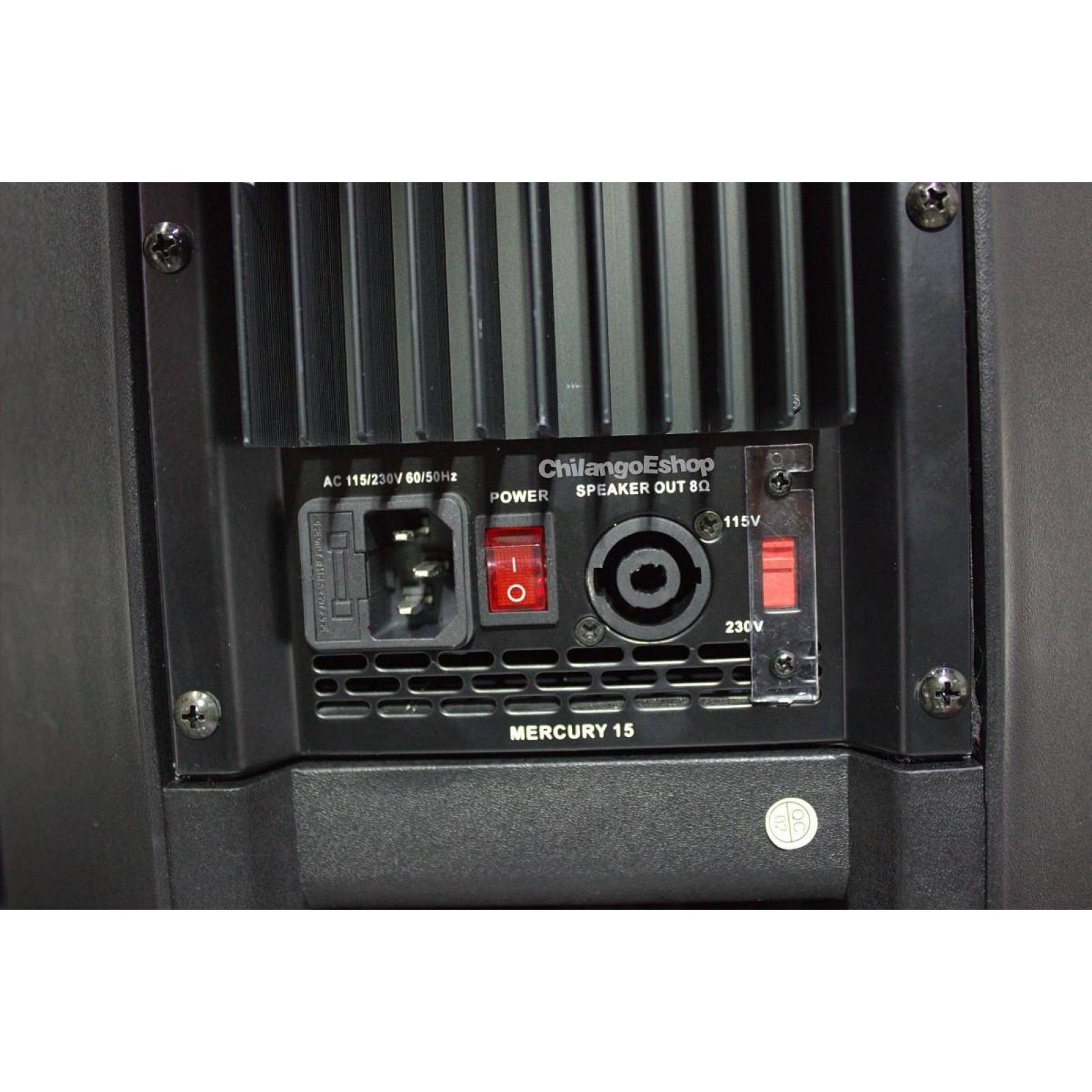 Bafle Amplificado Vamav 15 Pulg Bluetooth Usb Sd Mp3 