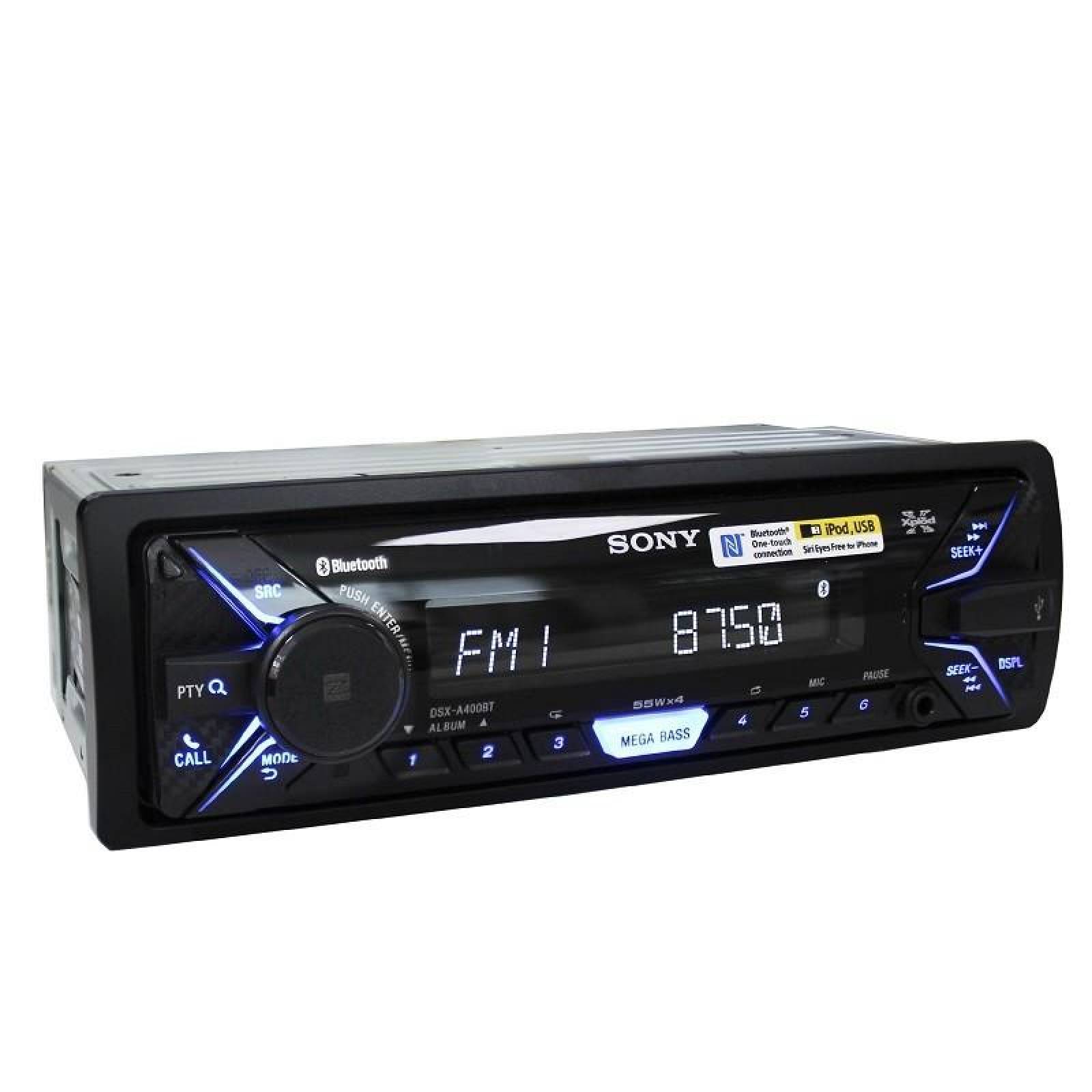 Autoestereo Sony Dsx-a400bt Bluetooth Usb Nfc Ipod 
