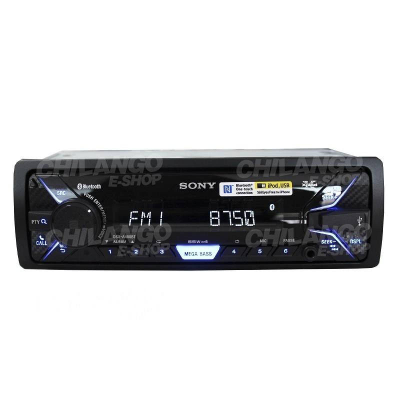 Autoestereo Sony Dsx-a400bt Bluetooth Usb Nfc Ipod 