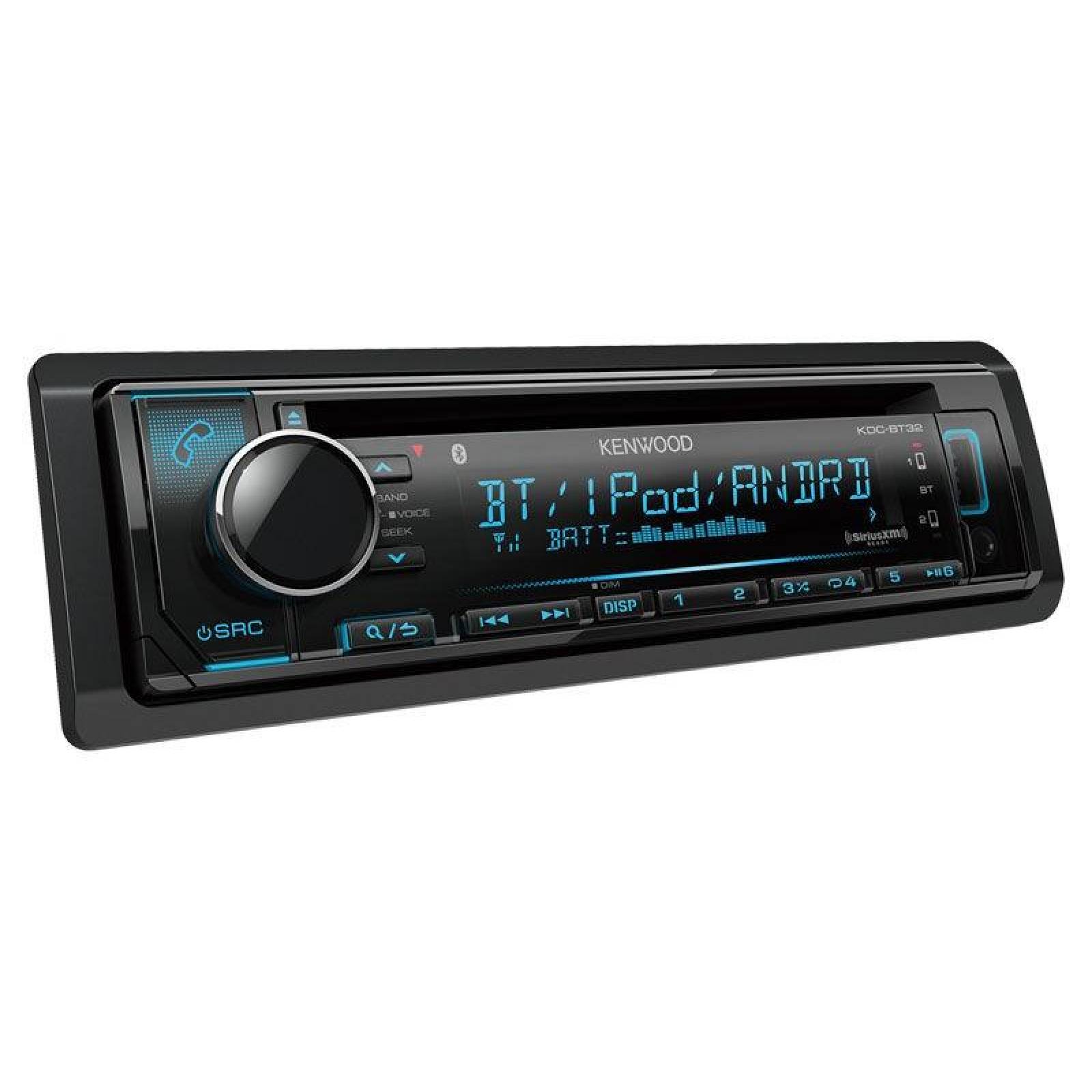 Kenwood Autoestereo Kdc-bt32 Buetooth Milticolor Usb Mp3 