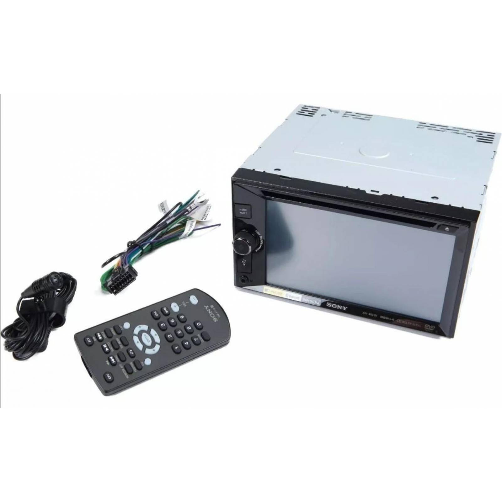 Autoestéreo Pantalla Sony Xav-w651bt Dvd Iphone Bluetooth