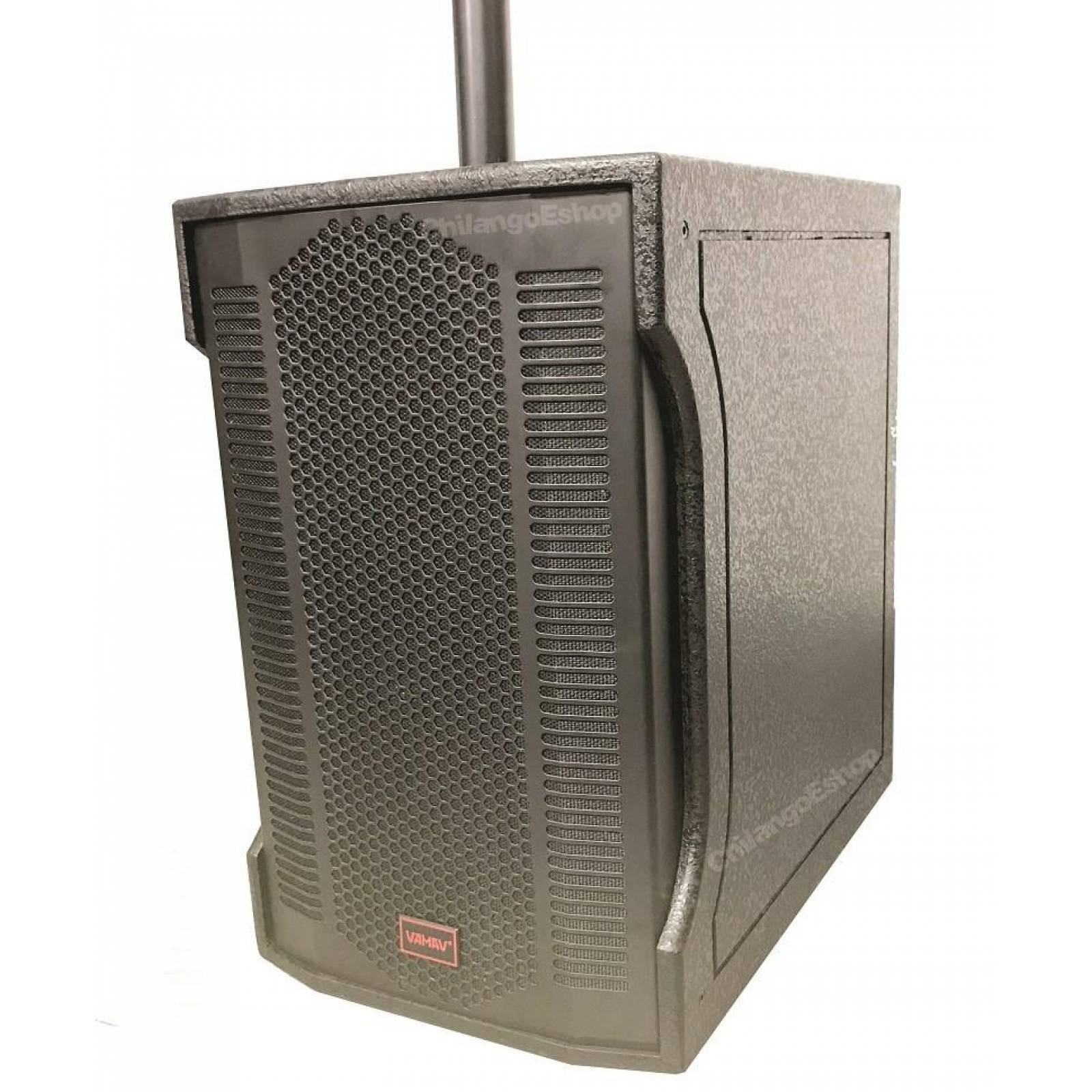 SISTEMA SONIDO SURVE BSH VAMAV SUBWOOFER 12 AMPLIFICADO SATELITE 3x4 