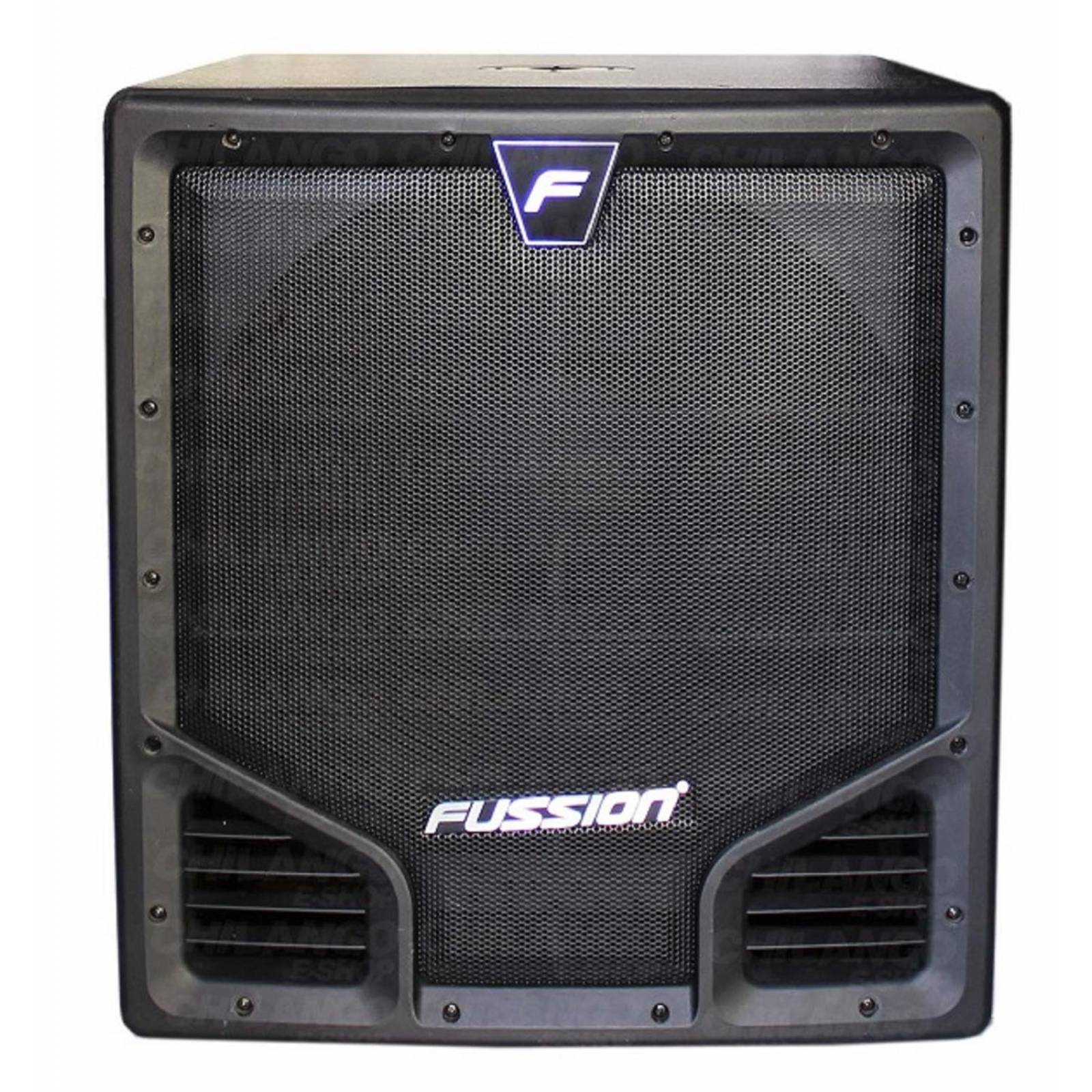 SUBWOOFER 18" AMPLIFICADO 400W RMS FUSSION 
