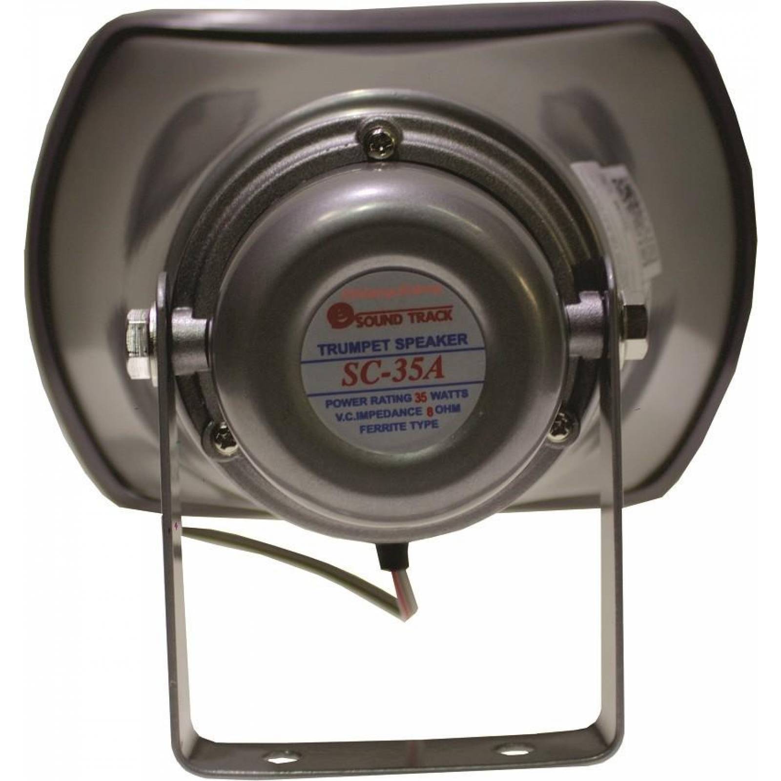 TROMPETA CUADRADA UNIDAD INTEGRADA 35w PERIFONEO PUBLIDIFUSION 