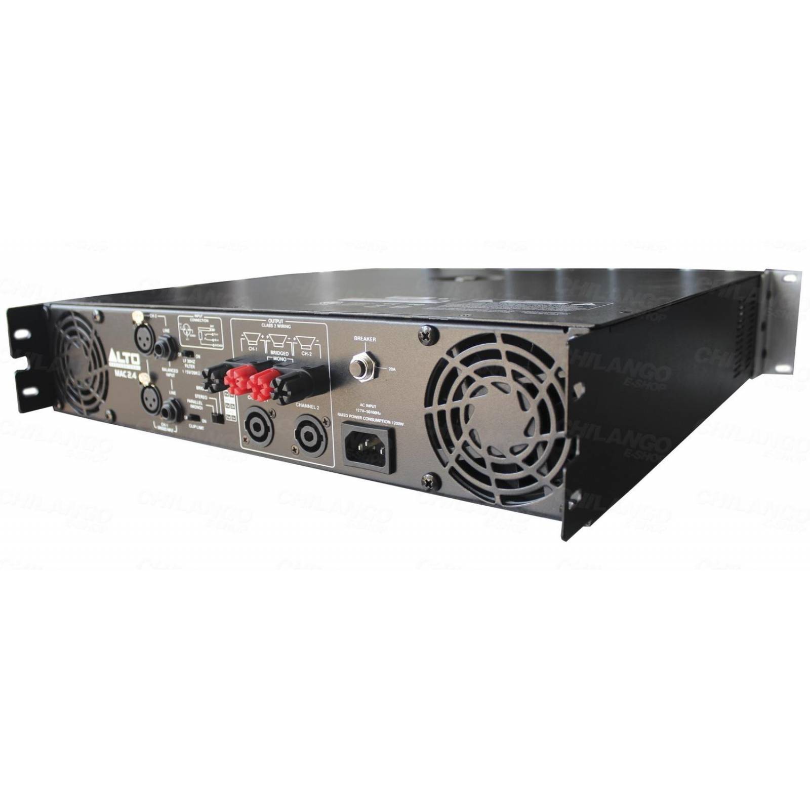 Amplificador de Poder ALTO MAC 2.4