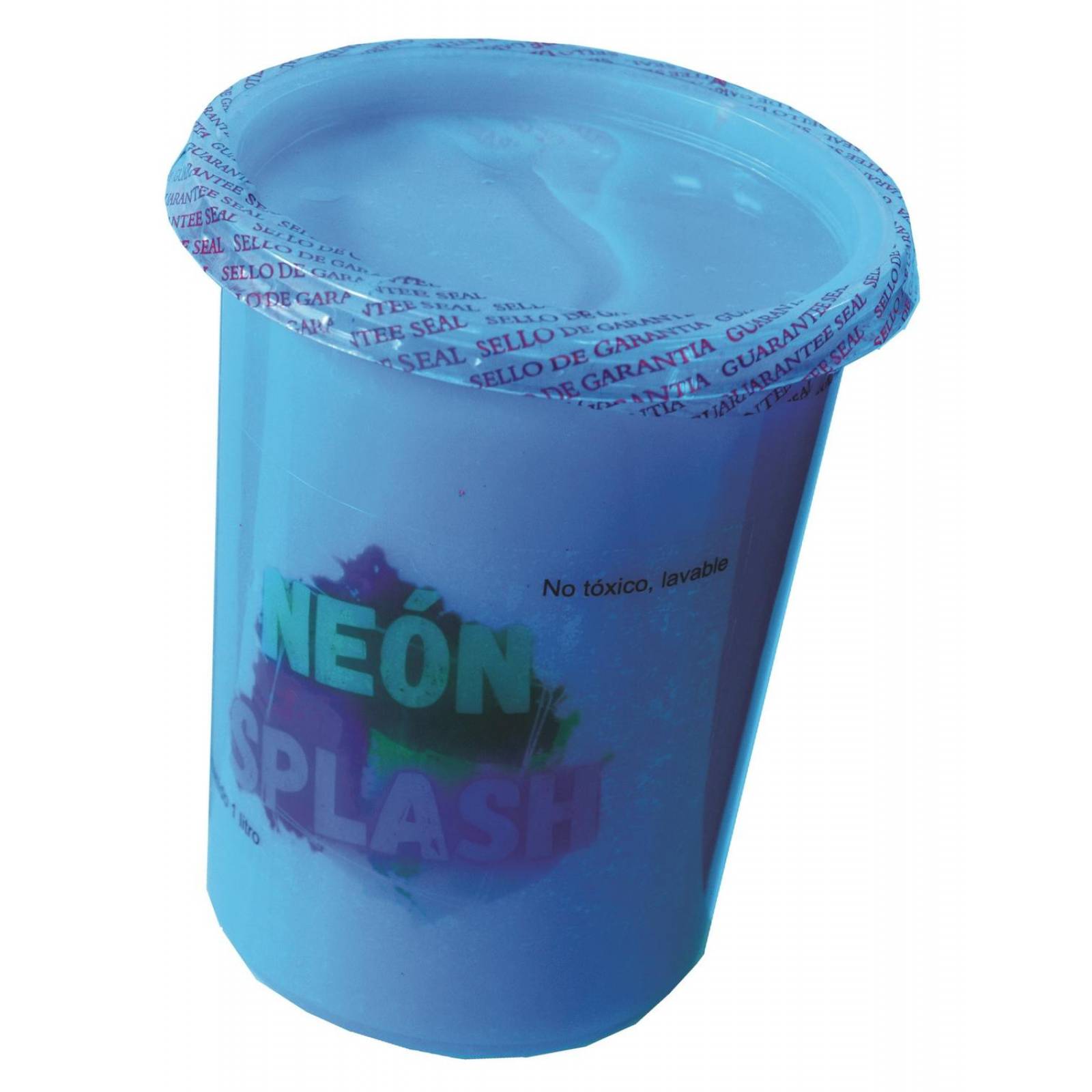 Pintura Neon Splash Fluorescente Azul tipo Holi