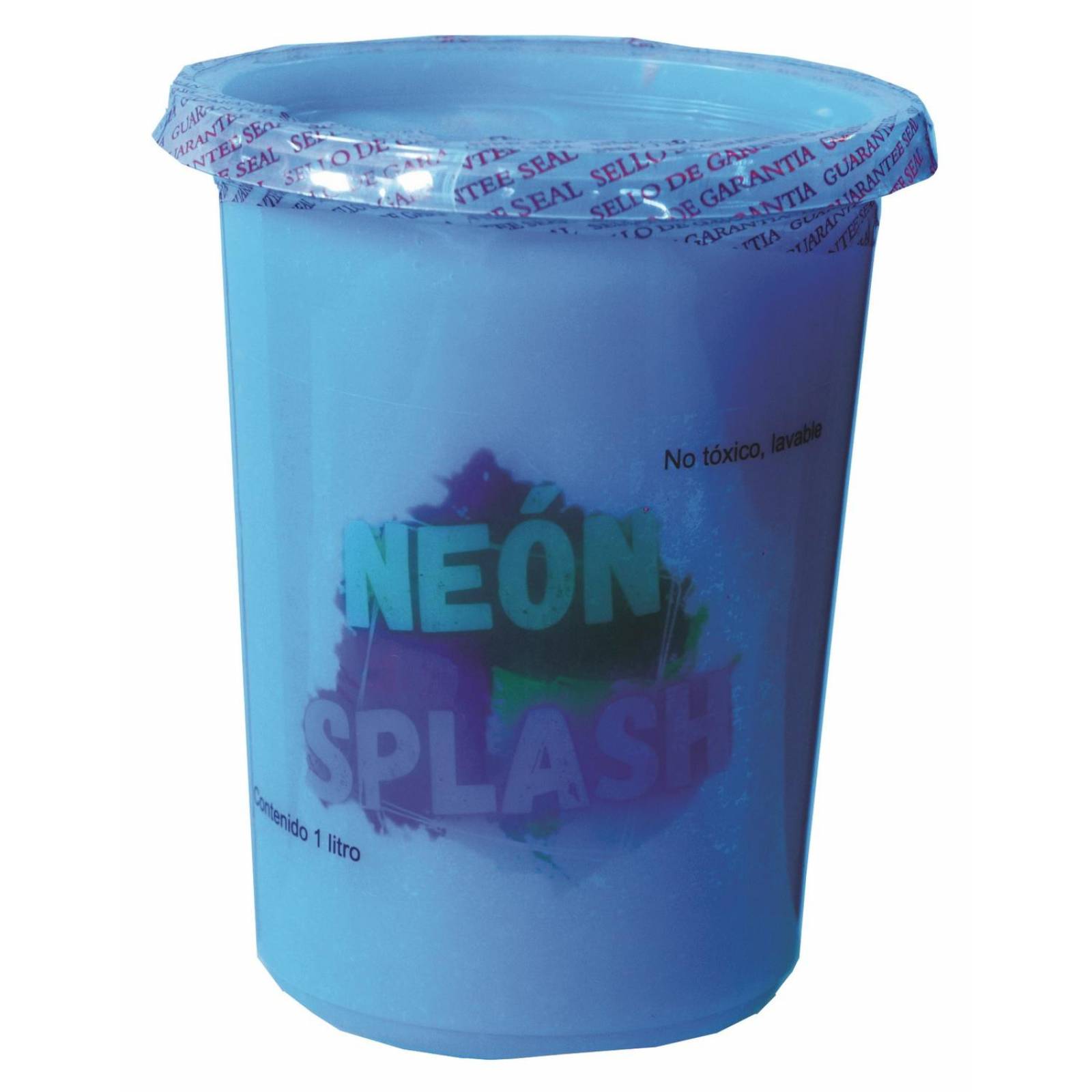 Pintura Neon Splash Fluorescente Azul tipo Holi