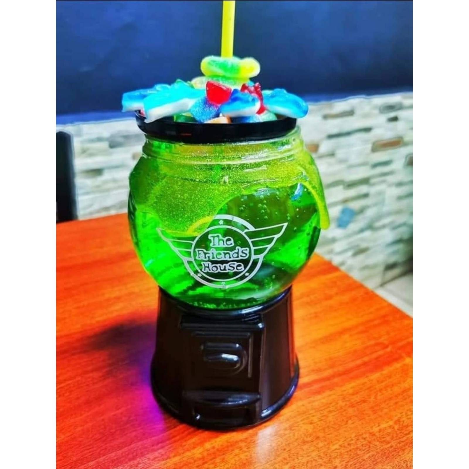 Dulcero Chiclera Color Blanco Vaso Para 1 Litro Bebida 