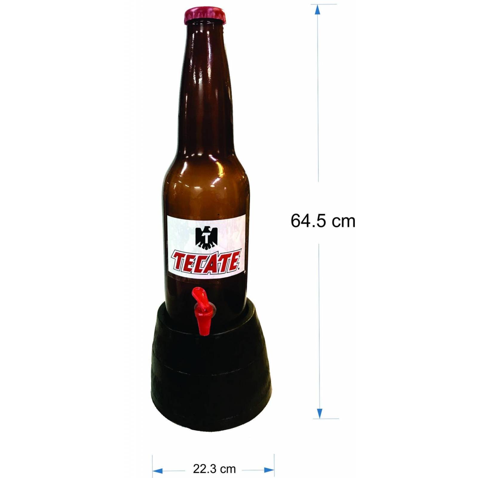 DISPENSADOR PARA 5 LITROS MISIL CERVEZA Y BEBIDAS TECATE 