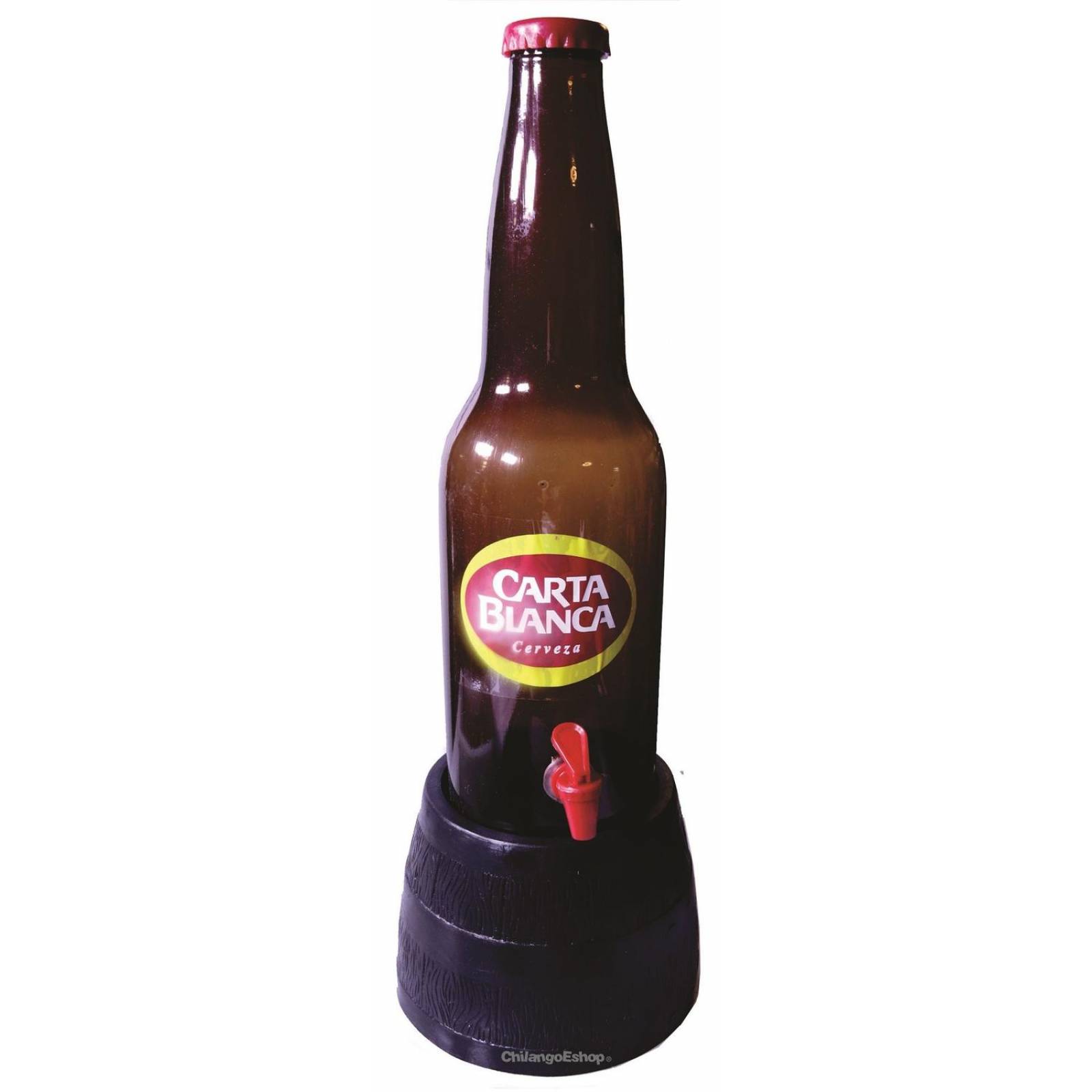 DISPENSADOR PARA 5 LITROS MISIL CERVEZA Y BEBIDAS CARTA BLANCA 
