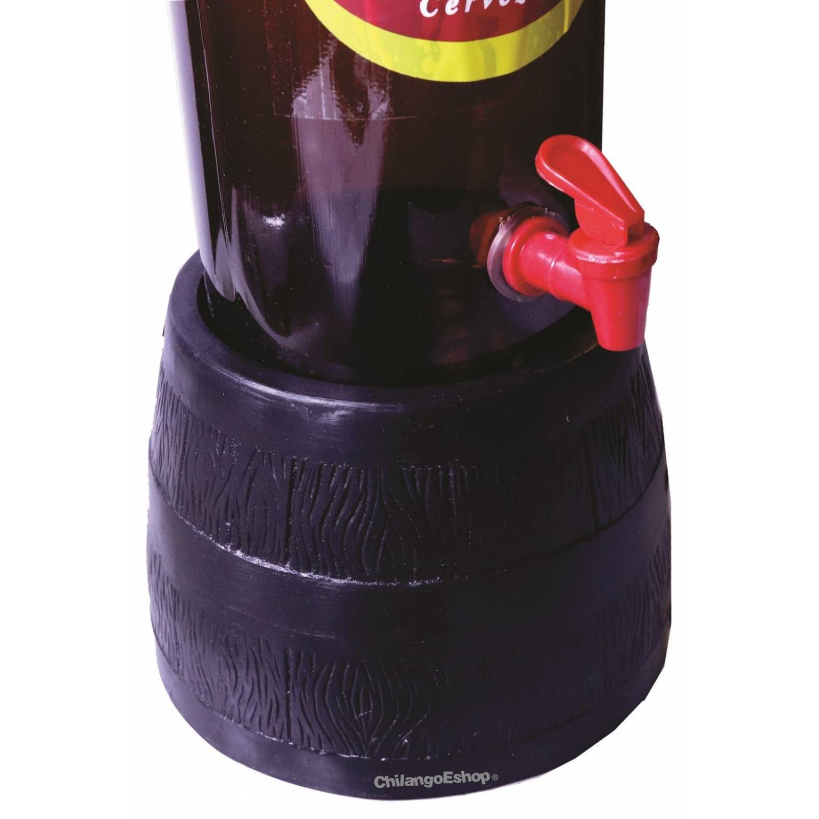 DISPENSADOR PARA 5 LITROS MISIL CERVEZA Y BEBIDAS CARTA BLANCA 