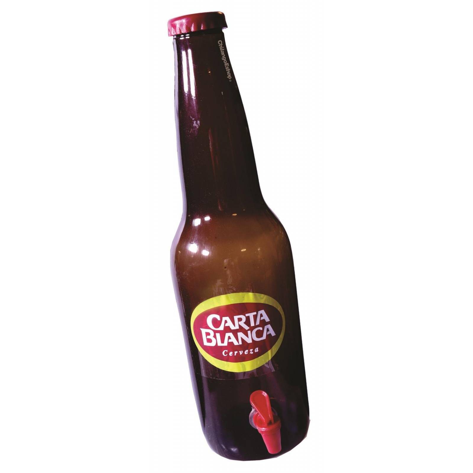 DISPENSADOR PARA 5 LITROS MISIL CERVEZA Y BEBIDAS CARTA BLANCA 