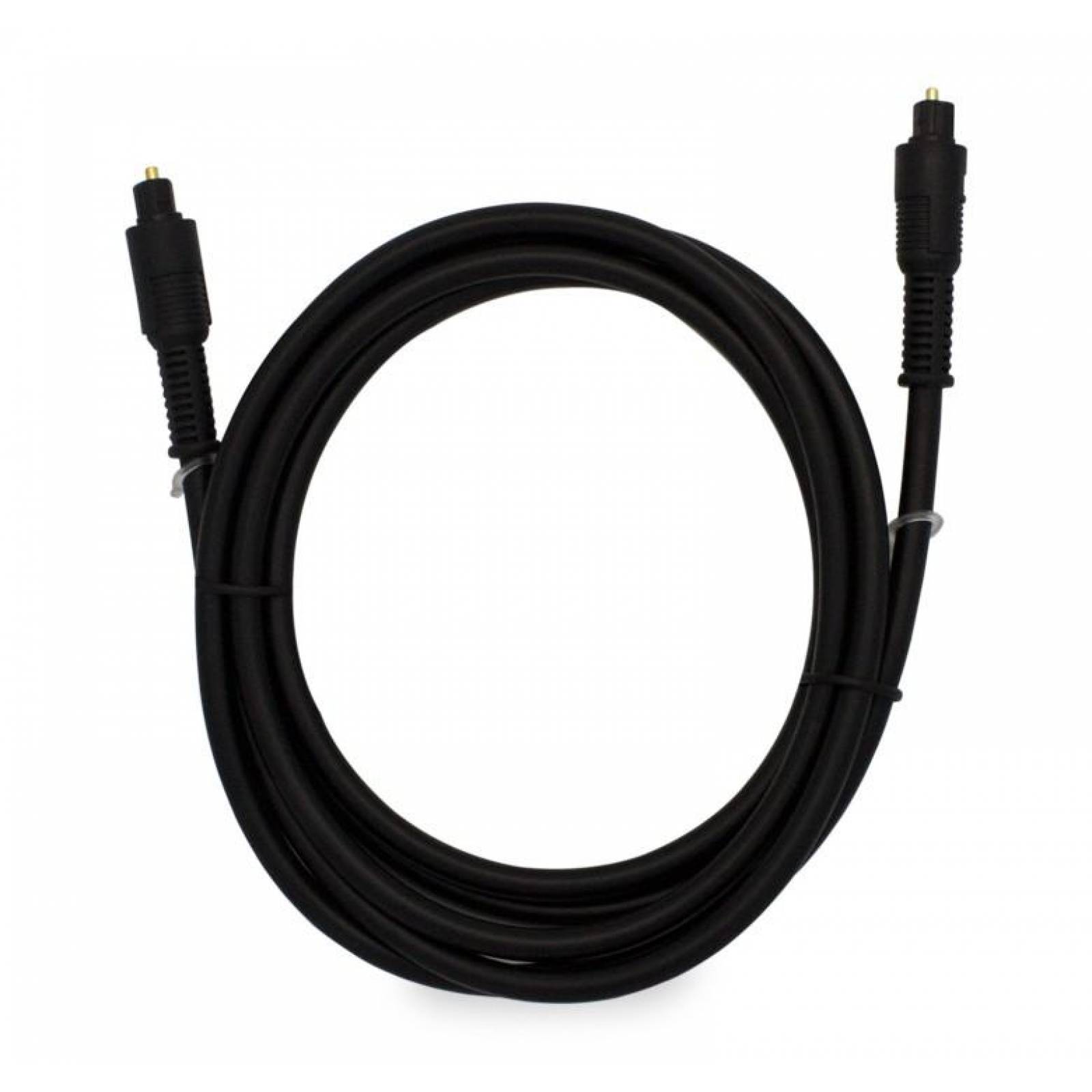 CABLE DE FIBRA OPTICA TOSLINK / 1.8M / DIAMETRO FIBRA OPTICA 1.0MM / DIAMETRO CABLE 6.0MM 