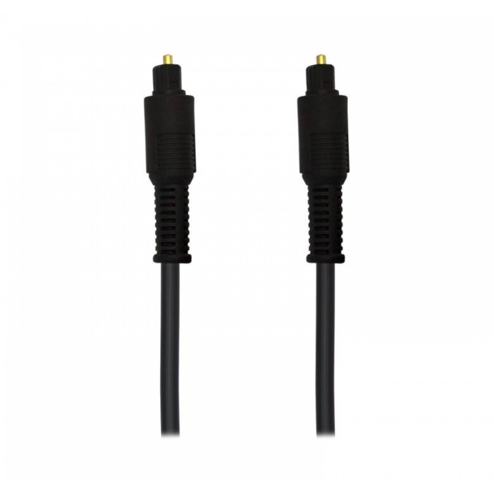 CABLE DE FIBRA OPTICA TOSLINK / 1.8M / DIAMETRO FIBRA OPTICA 1.0MM / DIAMETRO CABLE 6.0MM 