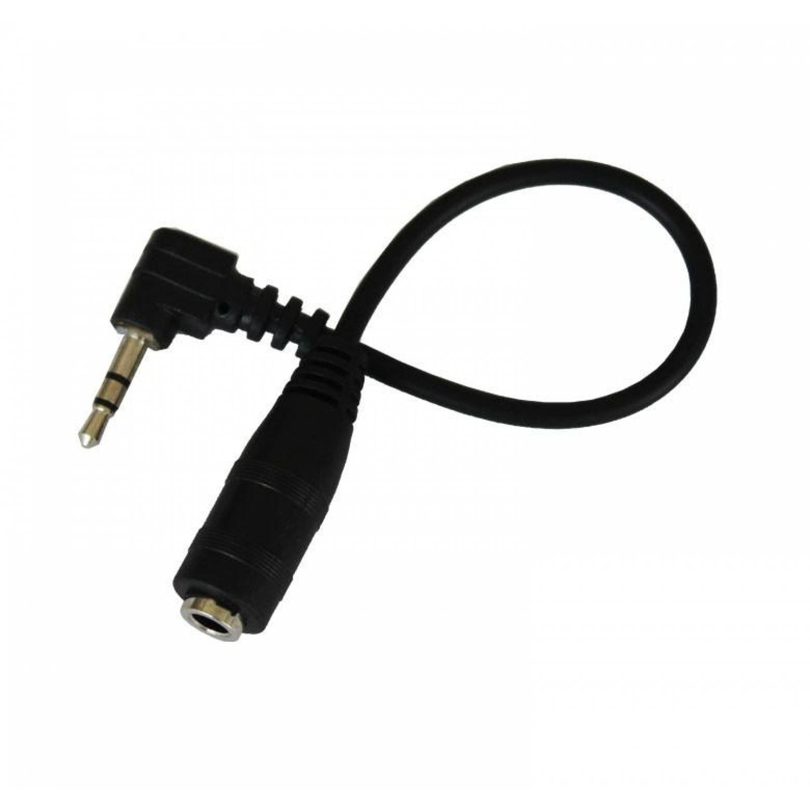 Cable Para Celular De Conector Jack 3.5Mm A Plug 2.5Mm / 15Cm 
