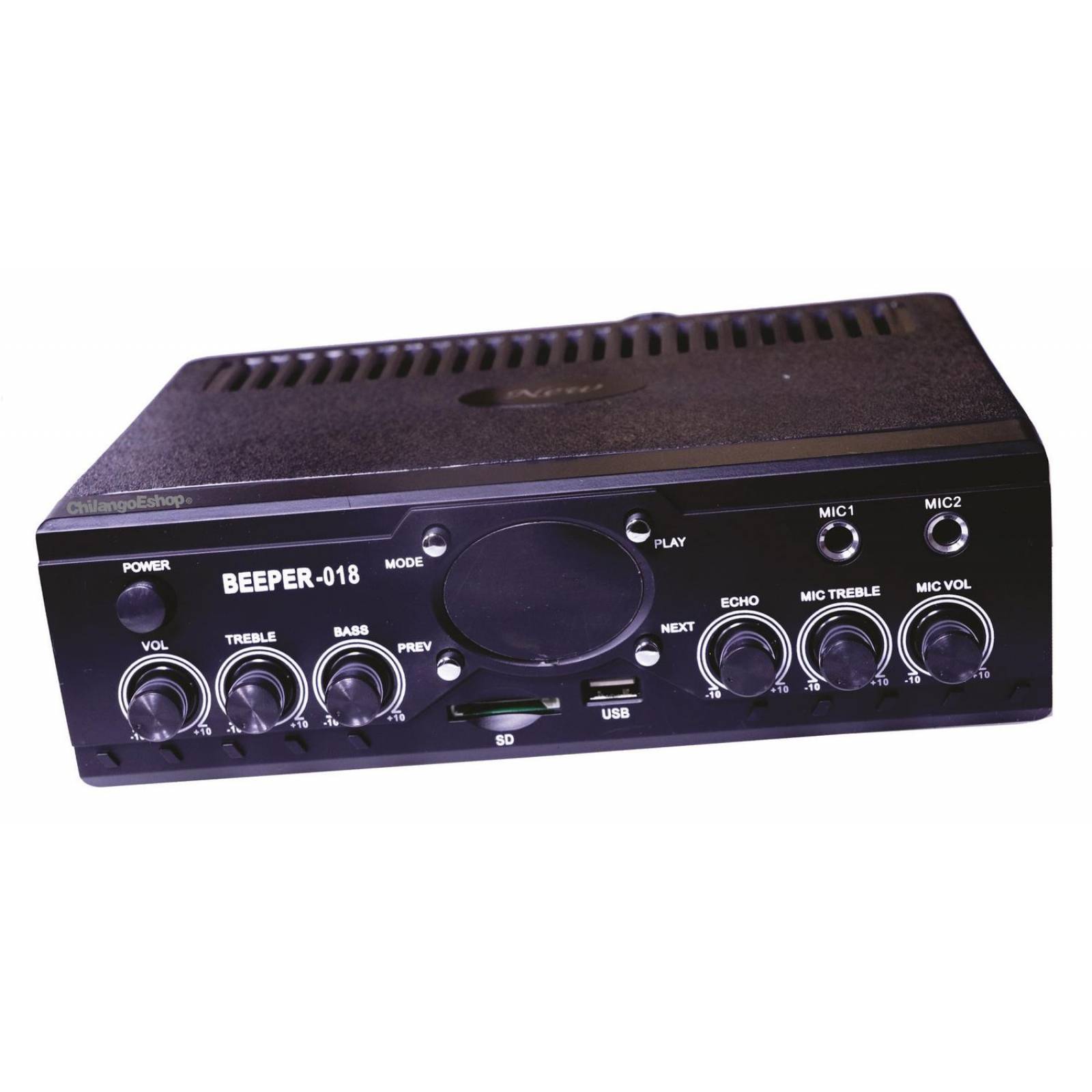 AMPLIFICADOR PERIFONEO PUBLIDIFUSION USB SD FM MIC 