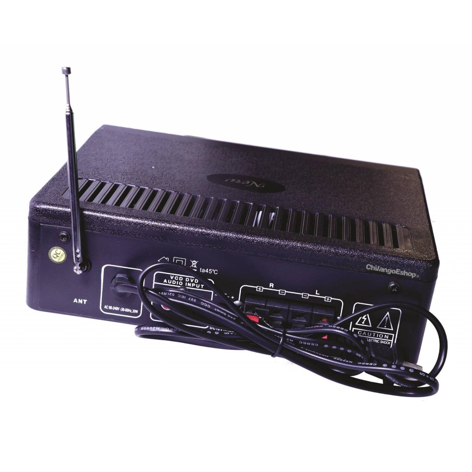 AMPLIFICADOR PERIFONEO PUBLIDIFUSION USB SD FM MIC 