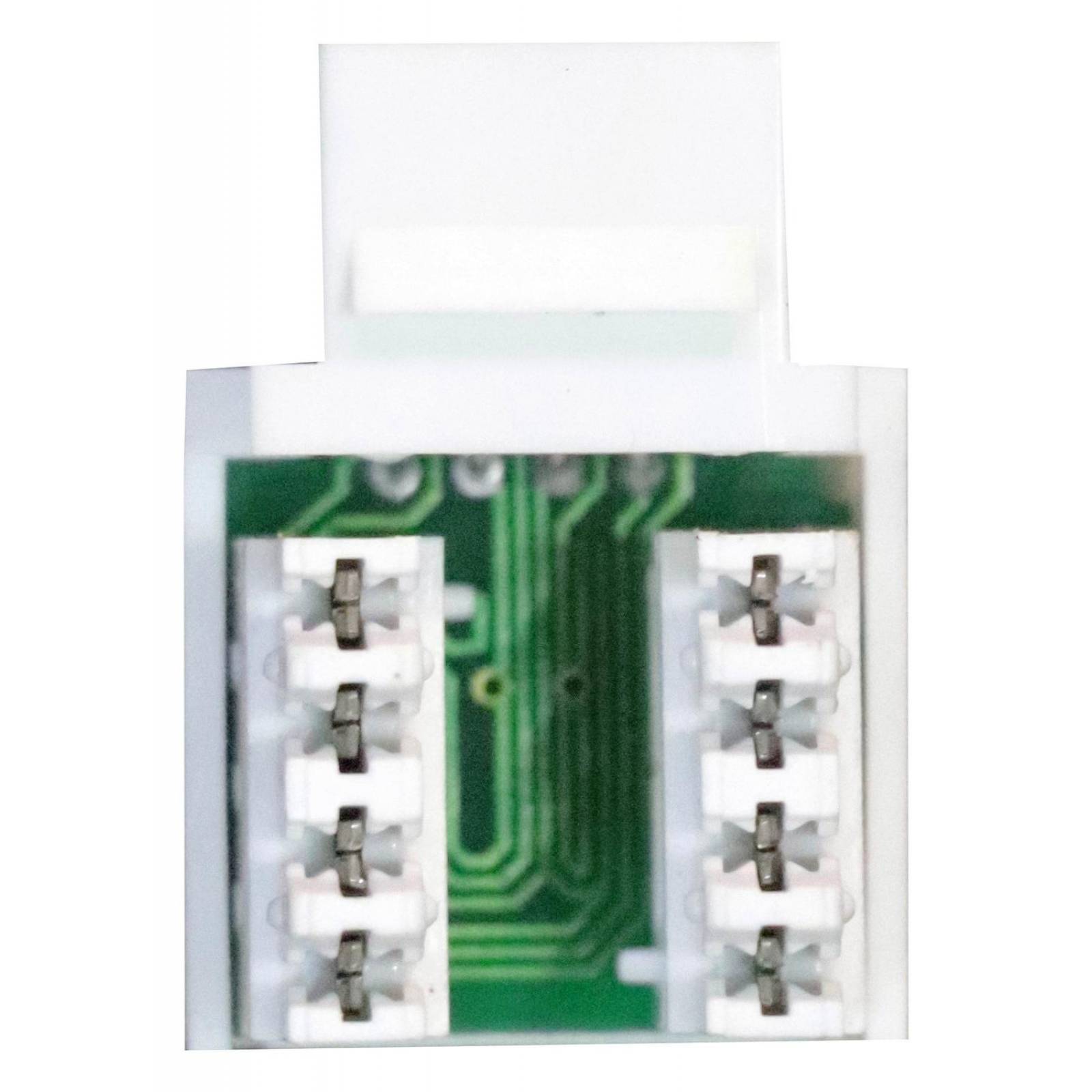 JACK CONECTOR RJ45 HEMBRA PARA CABLE DE RED 8 HILOS 