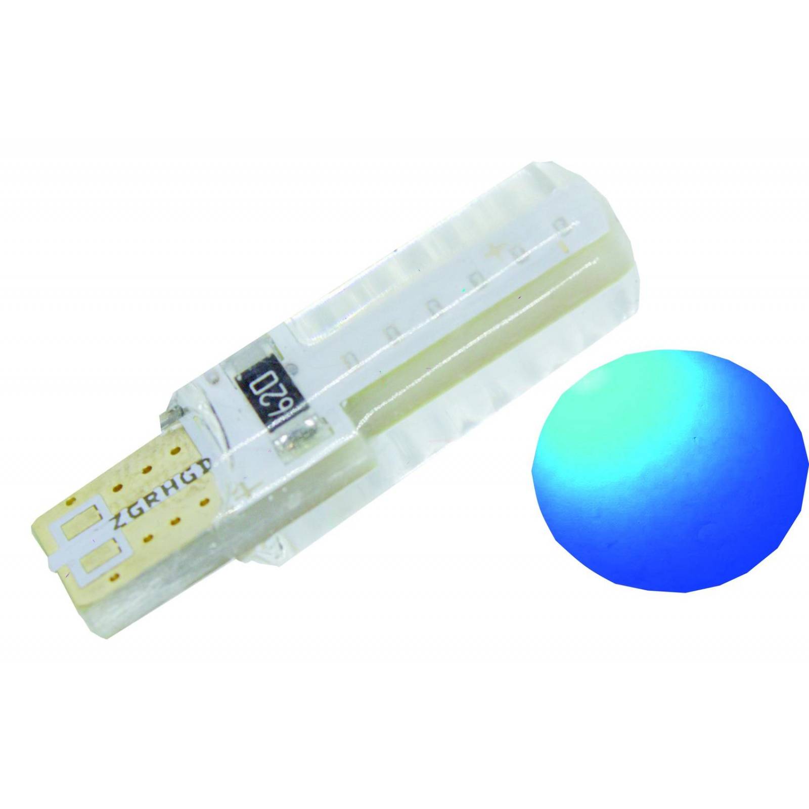 Foco De Pellizco Con Led COB Color Azul 