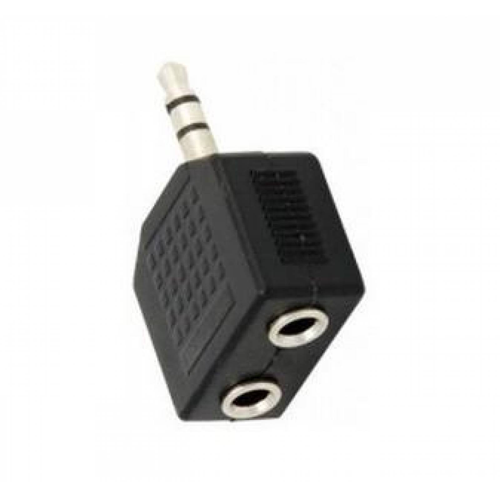 ADAPTADOR Y Doble Jack 3.5 mm Estéreo A Plug 3.5 mm Estéreo 