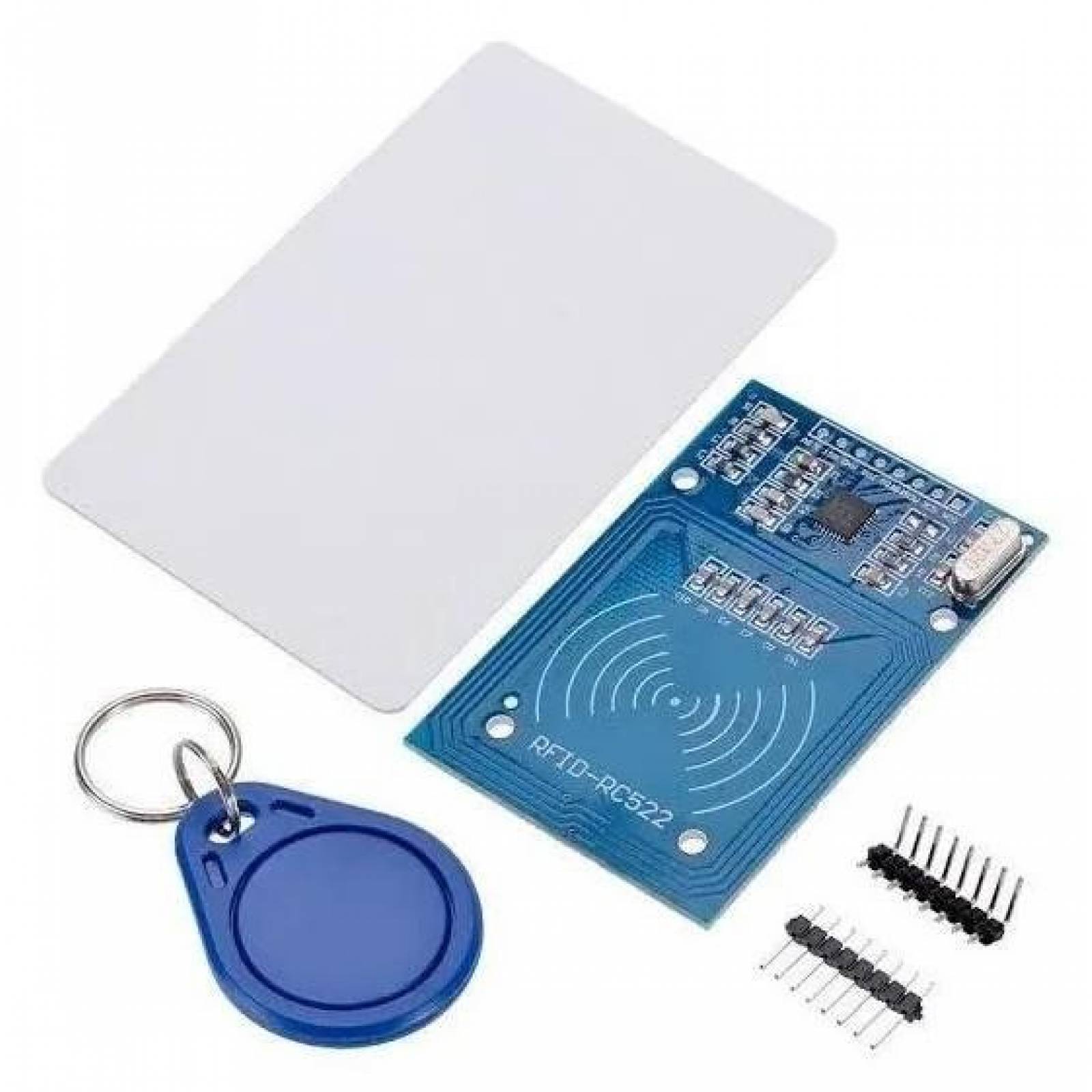 MODULO LECTOR RFID RC522 RF CON TARJETA Y LLAVERO