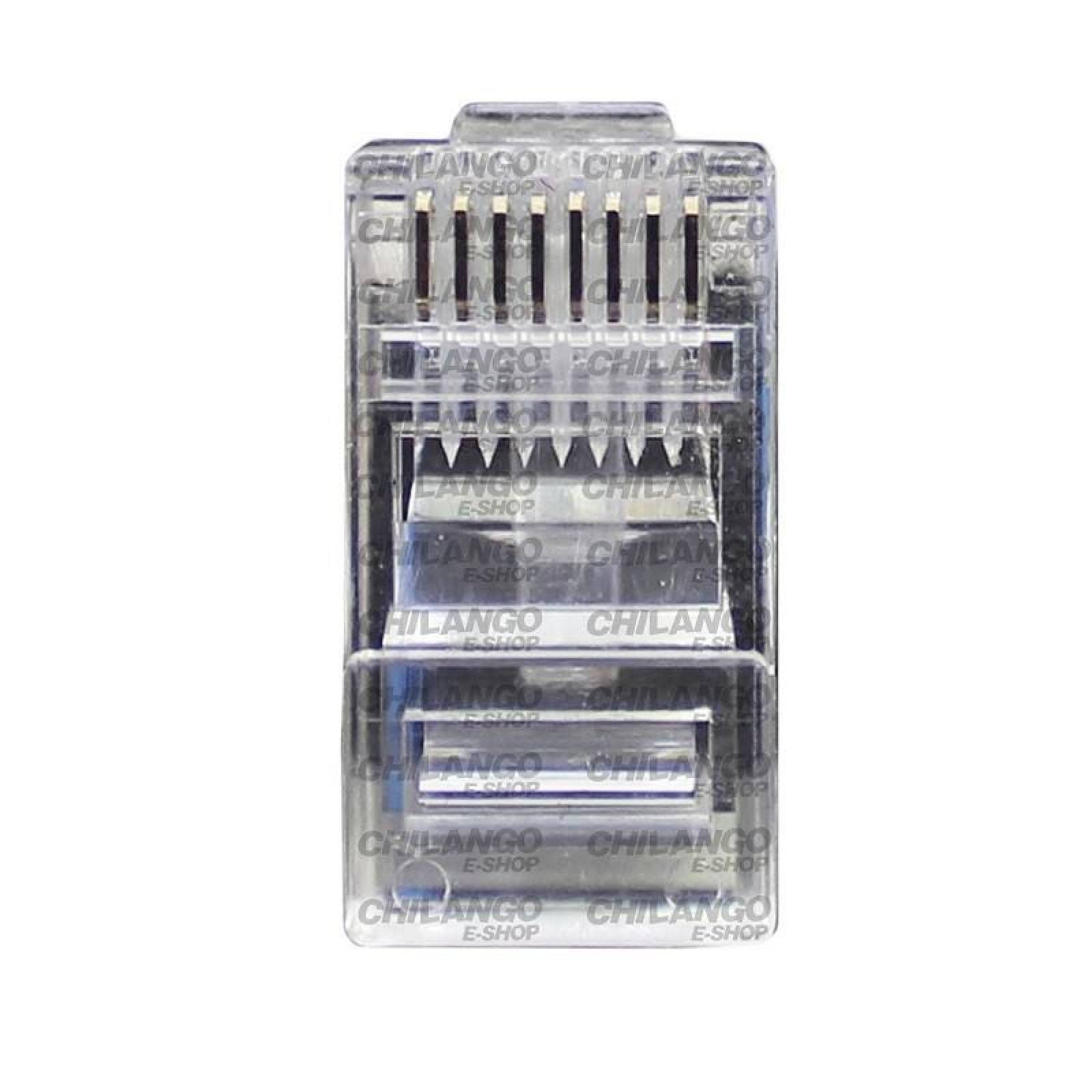 PLUG MODULAR 8 CONTACTOS PARA RJ45 