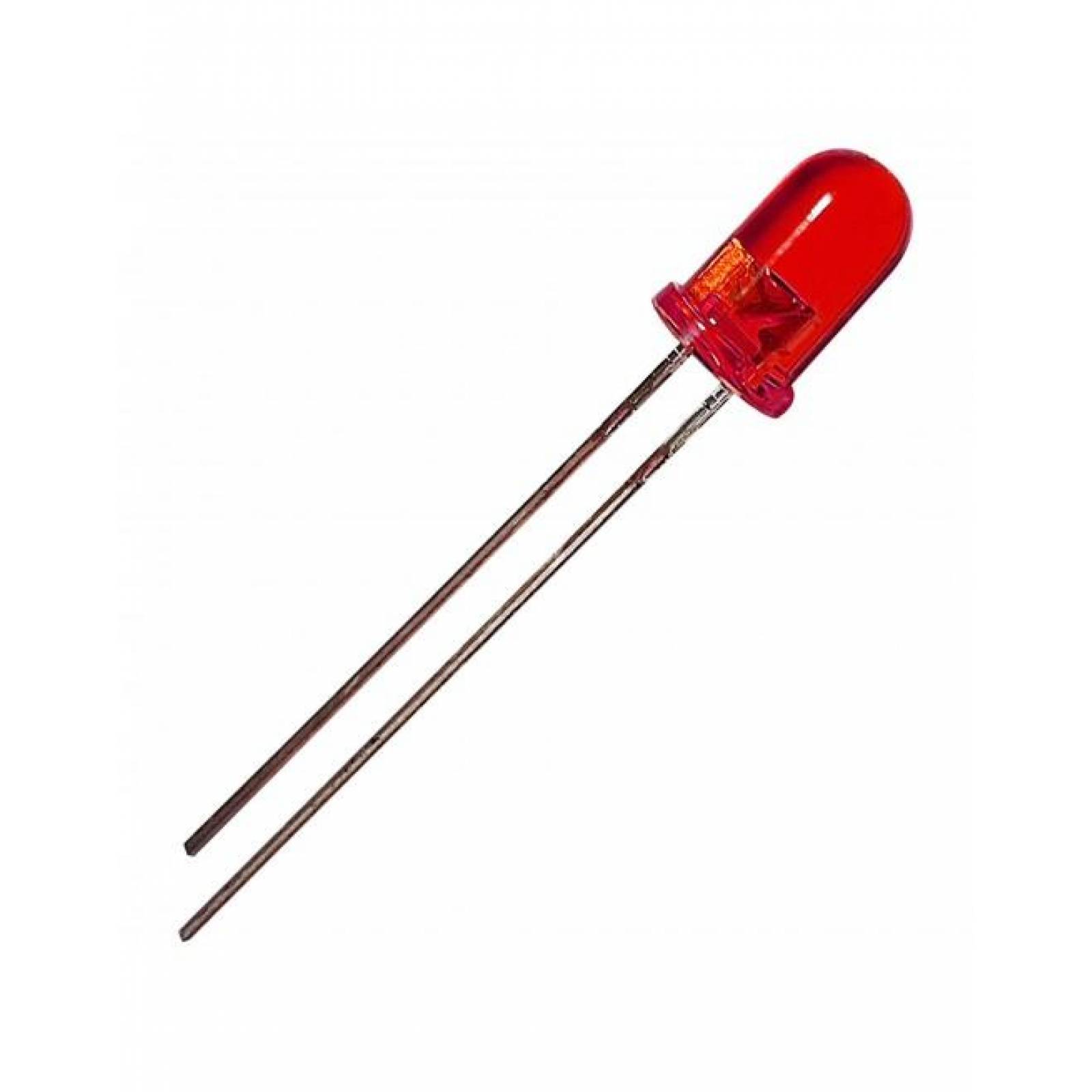 LED 5MM COLOR ROJO CLARO